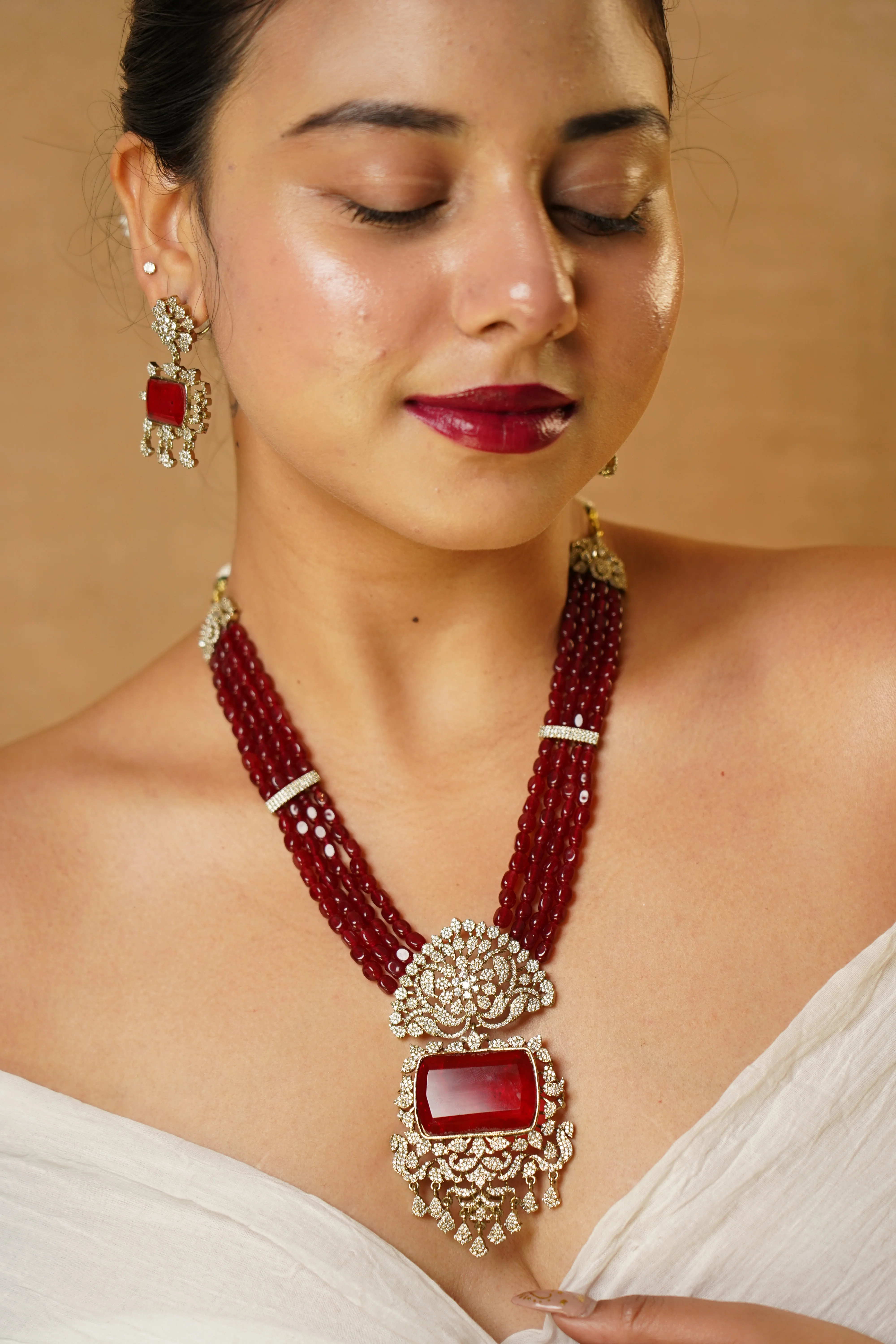Heritage  Emerald Statement Set - Image 4