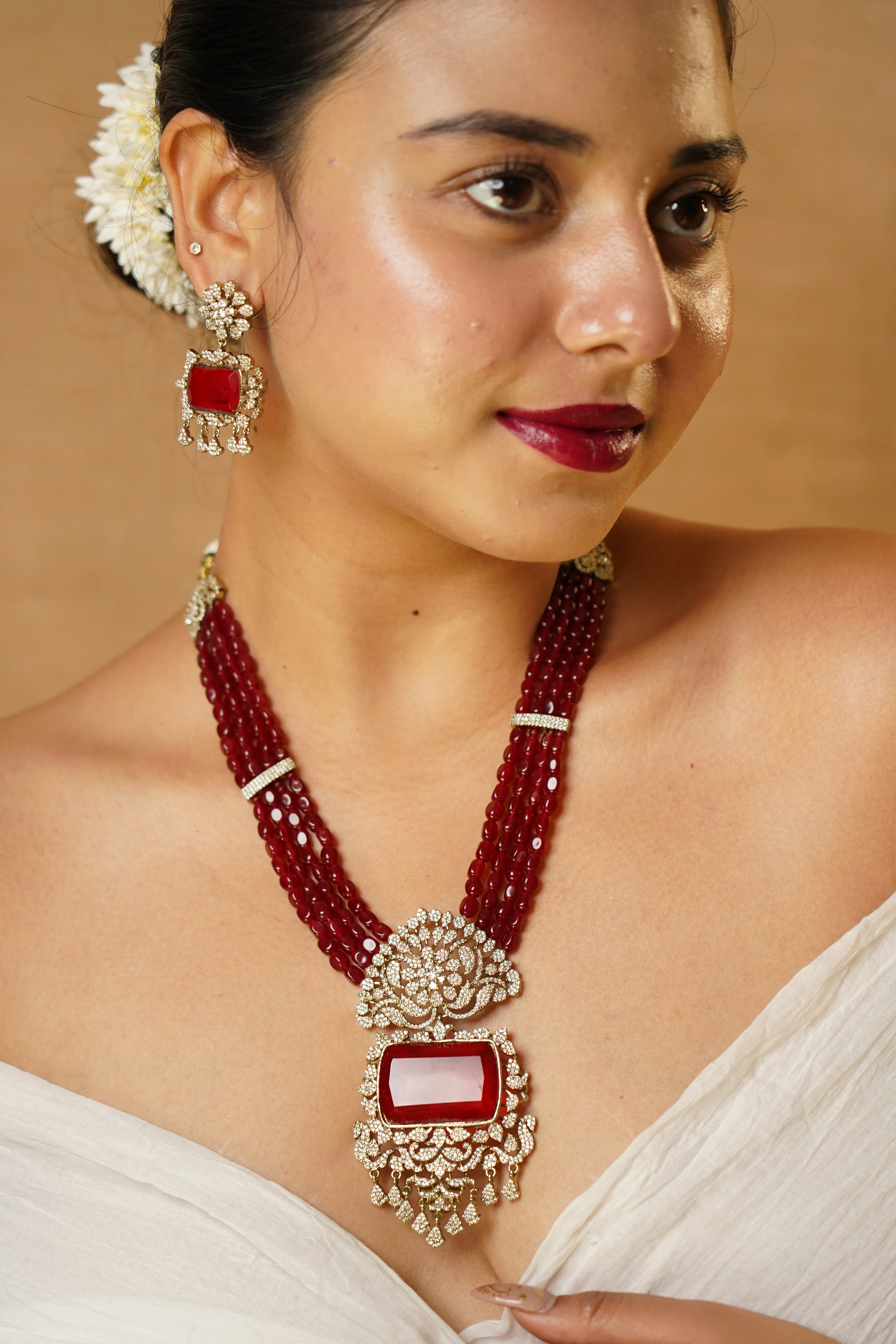 Heritage  Emerald Statement Set - Image 5