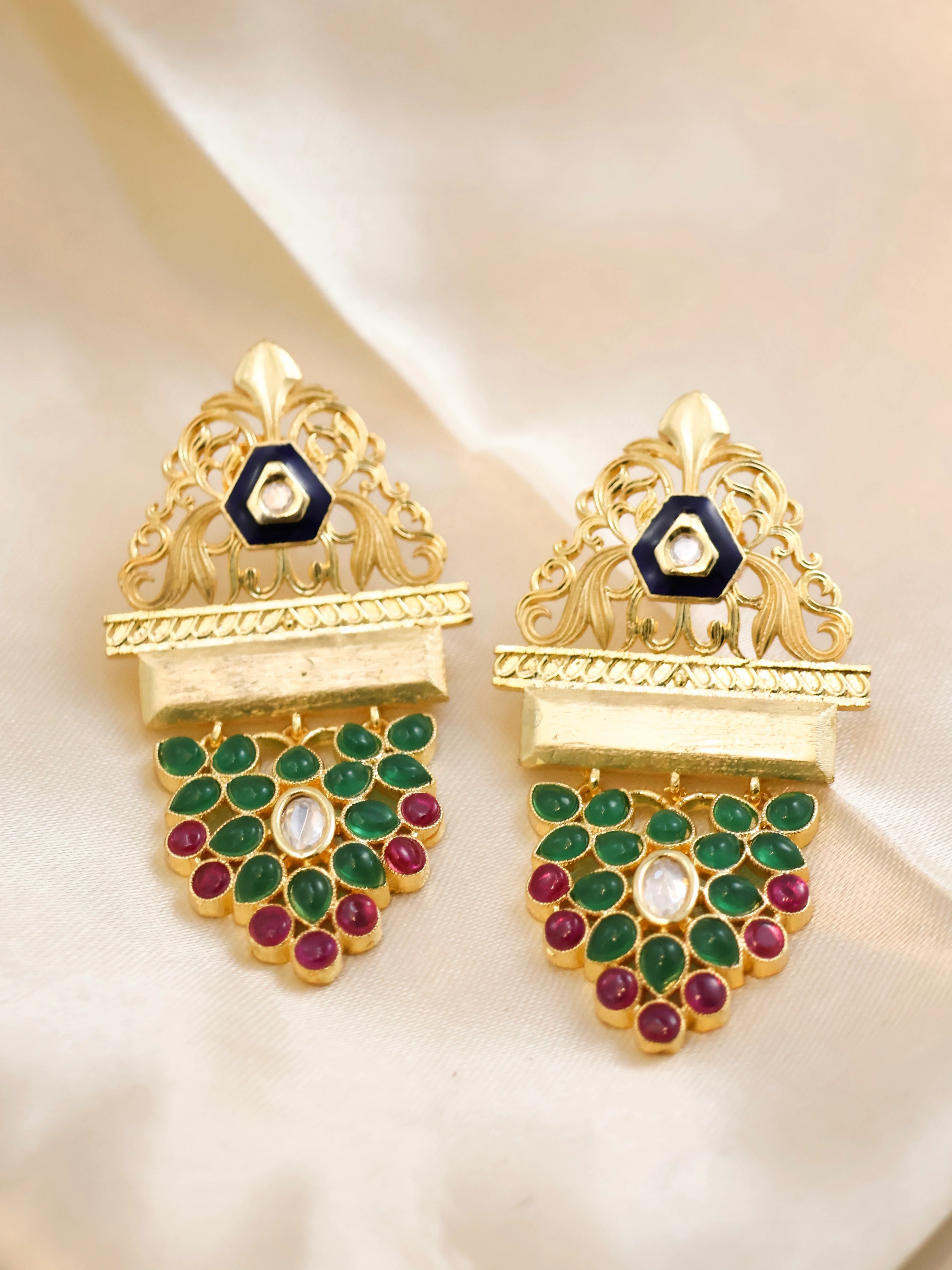 Amarpali Inspired Indo Western Earrings