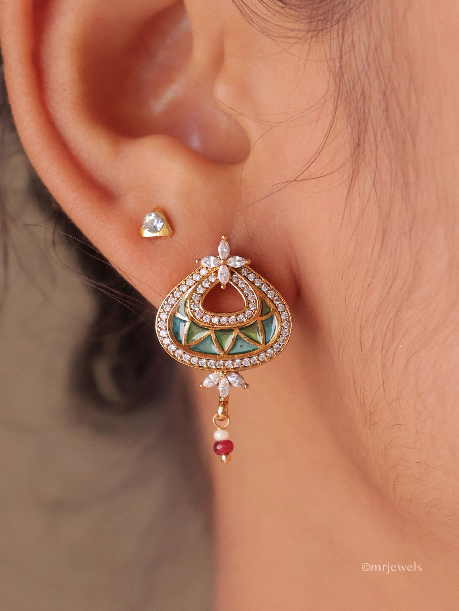 Jharokha Pendant Set - Image 3