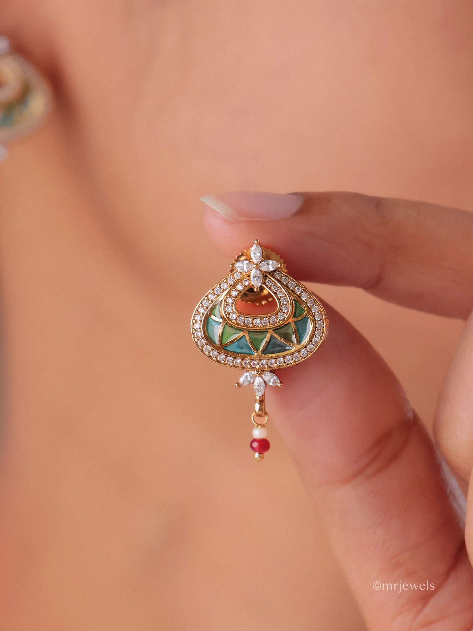 Jharokha Pendant Set - Image 4