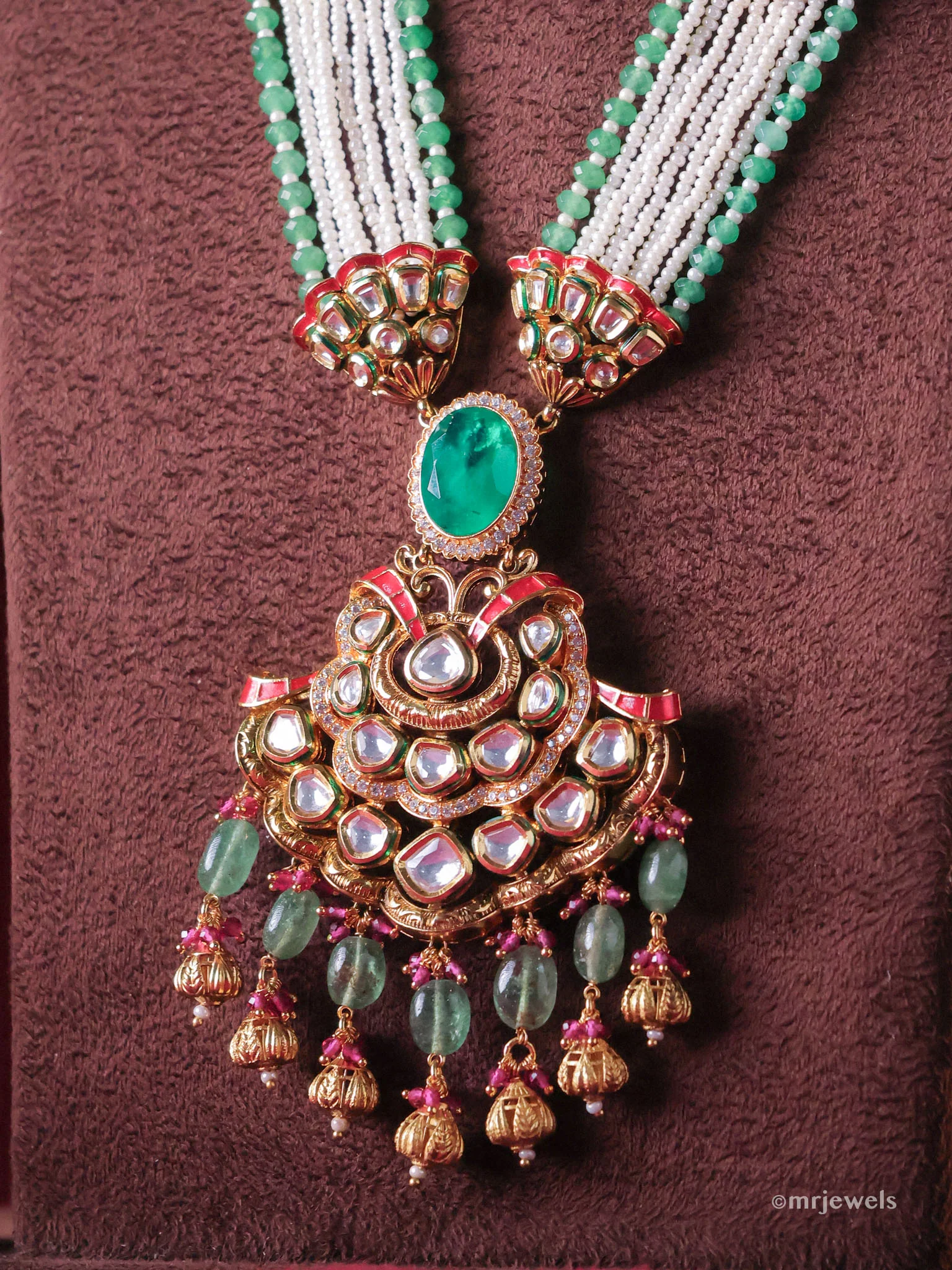 Jodhpur Royale Chand Polki Set - Image 2