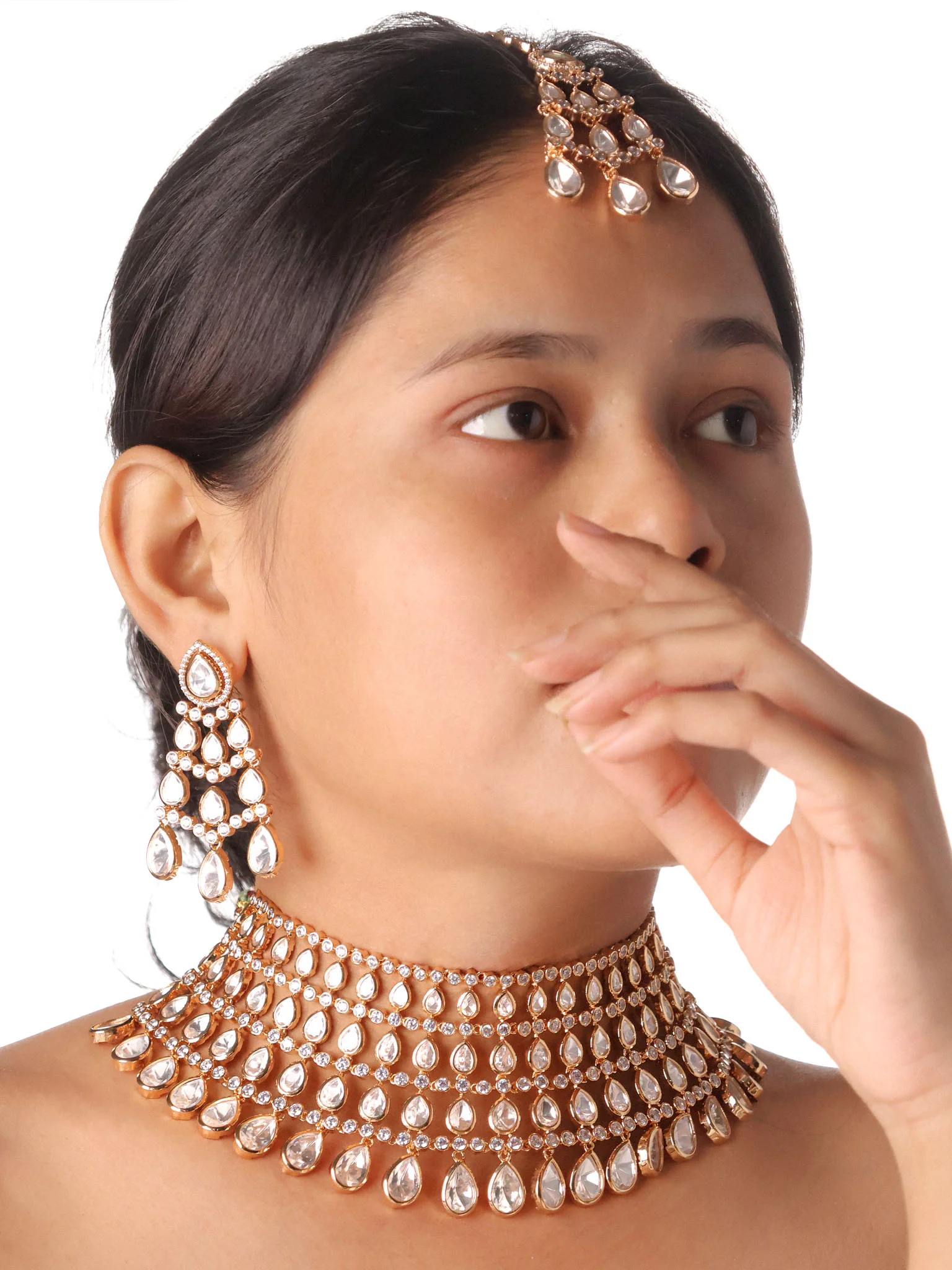 Statement Kundan Choker Set