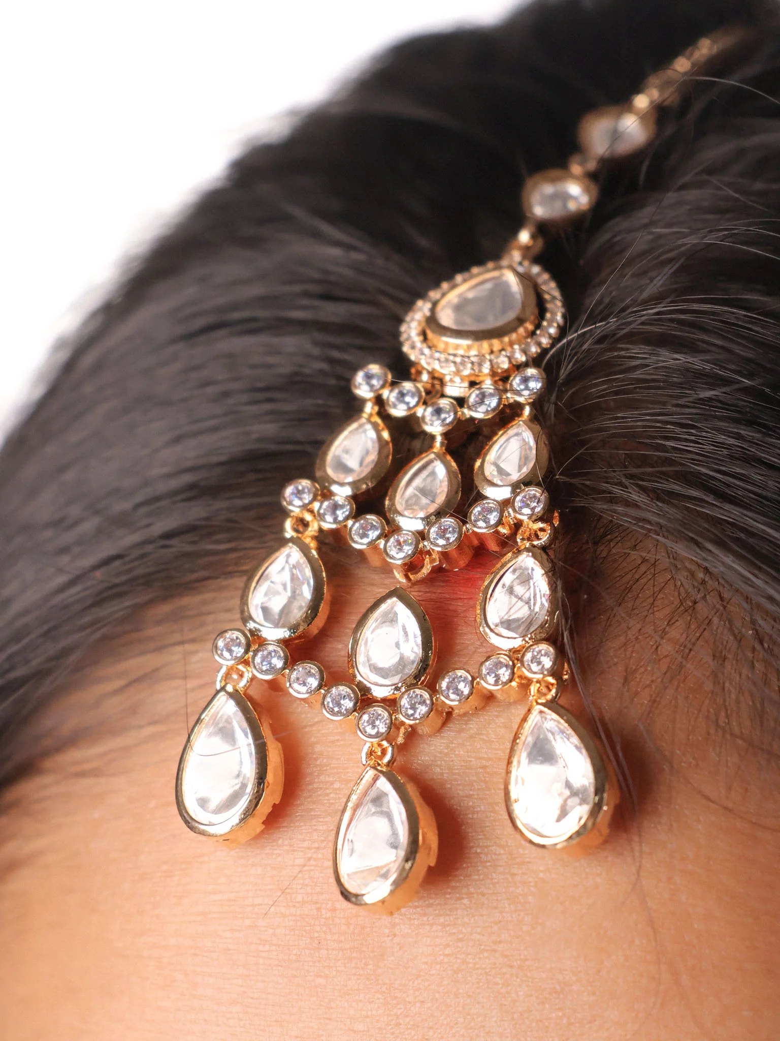 Statement Kundan Choker Set - Image 4