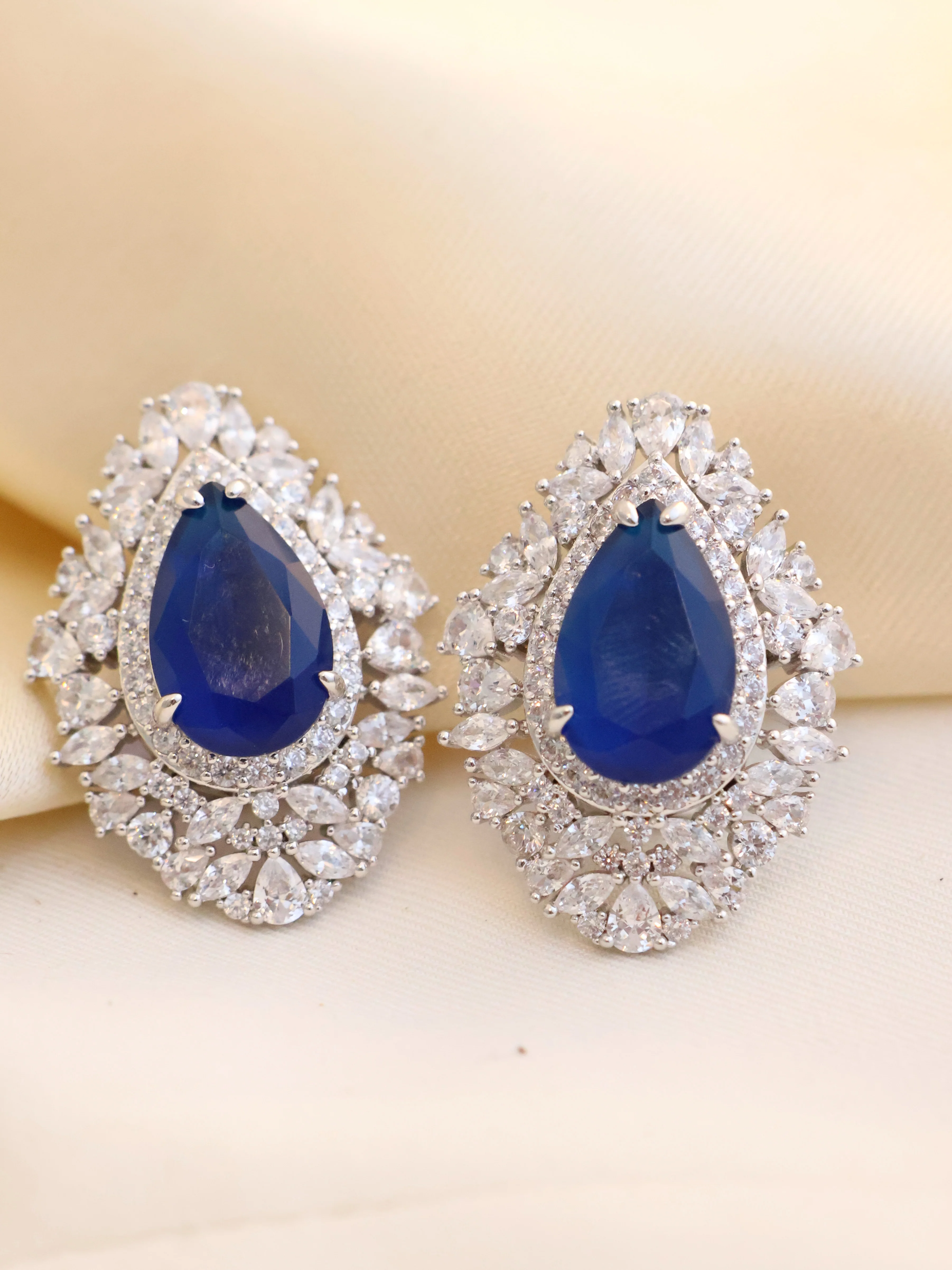 Crafted for Eternity Luxury Statement Gemstone Earrings - Image 4
