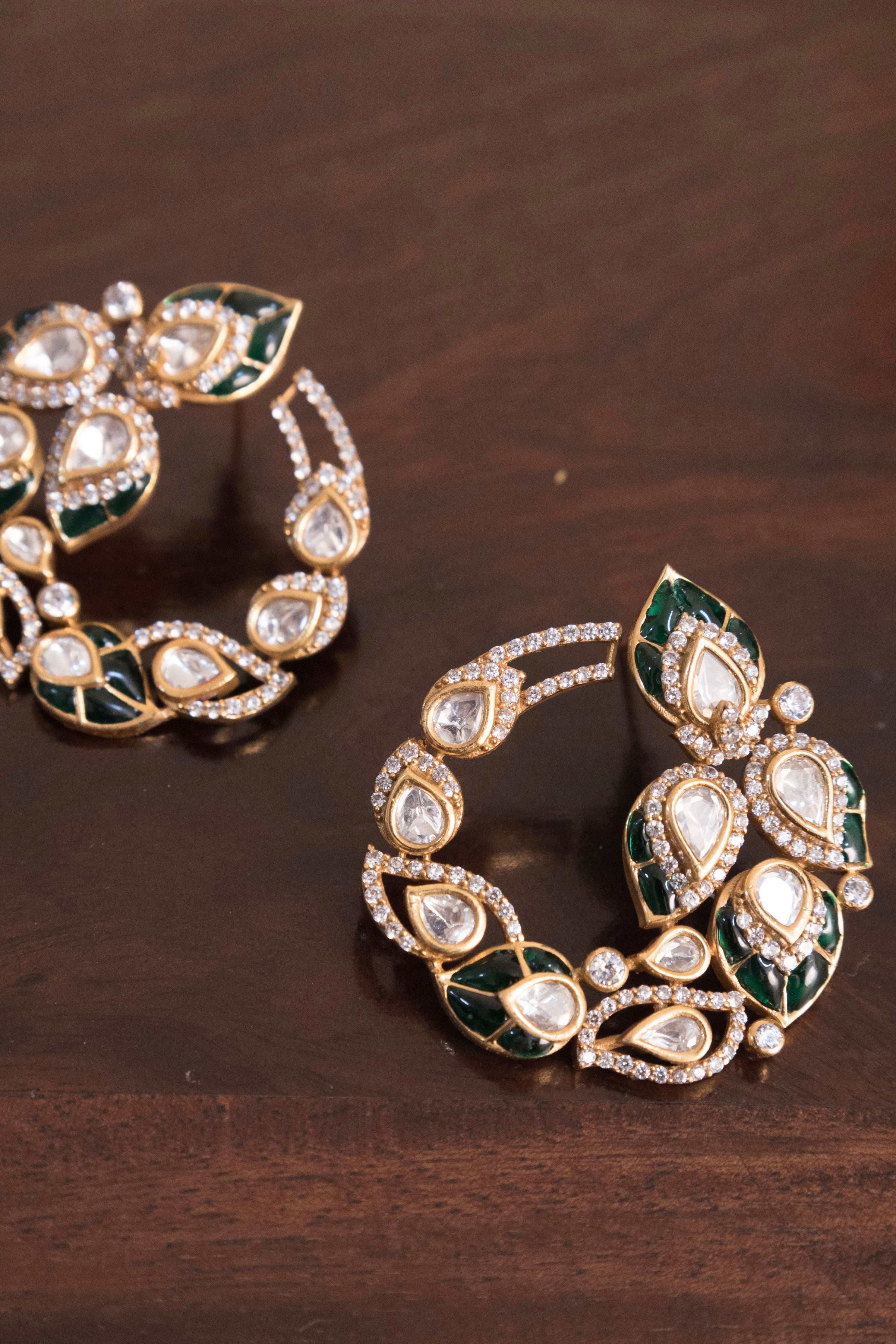 Meera Radiant Petal Hoops - Image 5