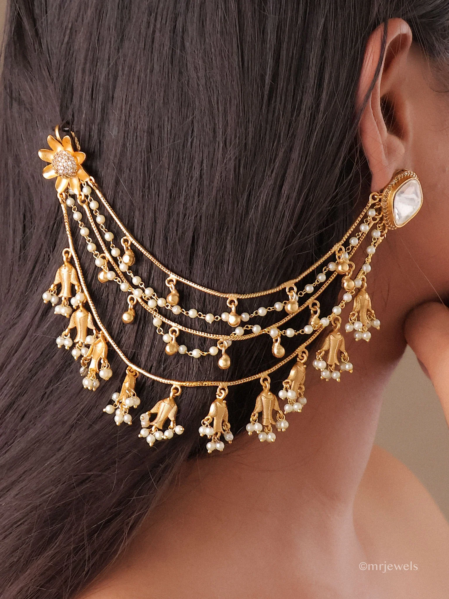 Meher Layered Hair Chain