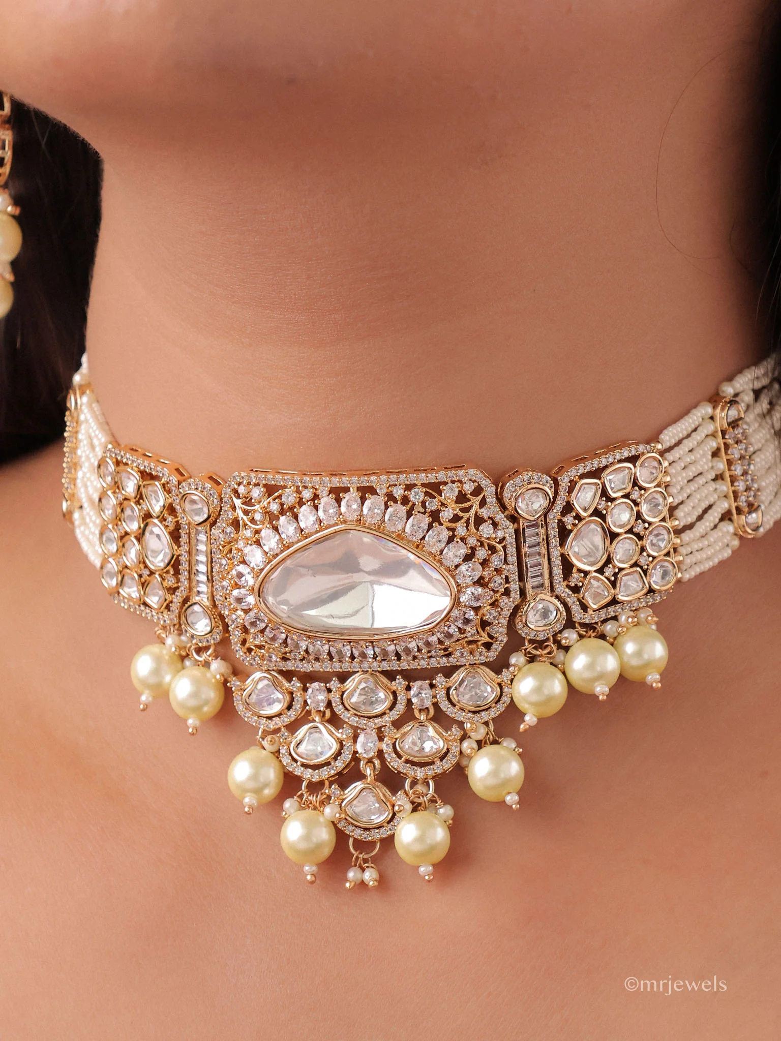 Mehrunisa Statement Choker Set - Image 2