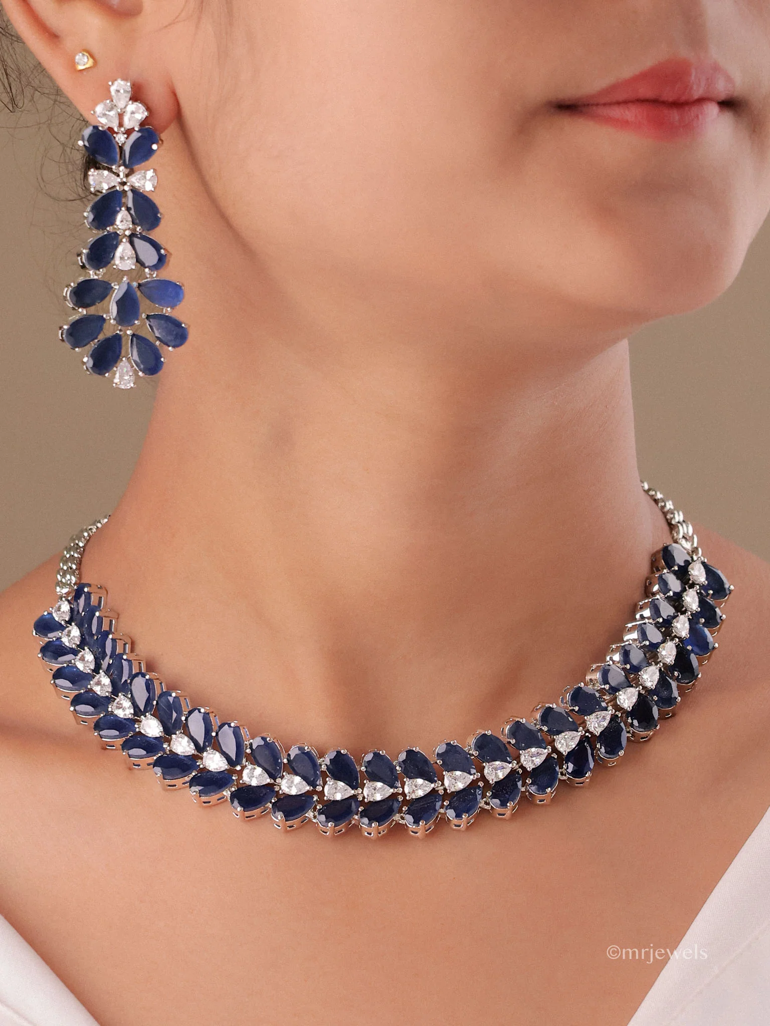 Midnight Sapphire Luxe Necklace Set
