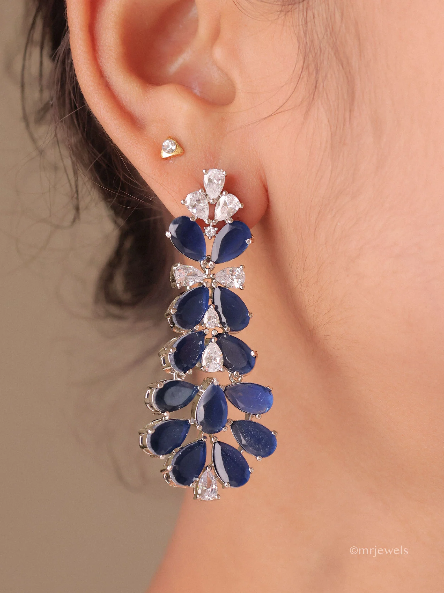 Midnight Sapphire Luxe Necklace Set - Image 3