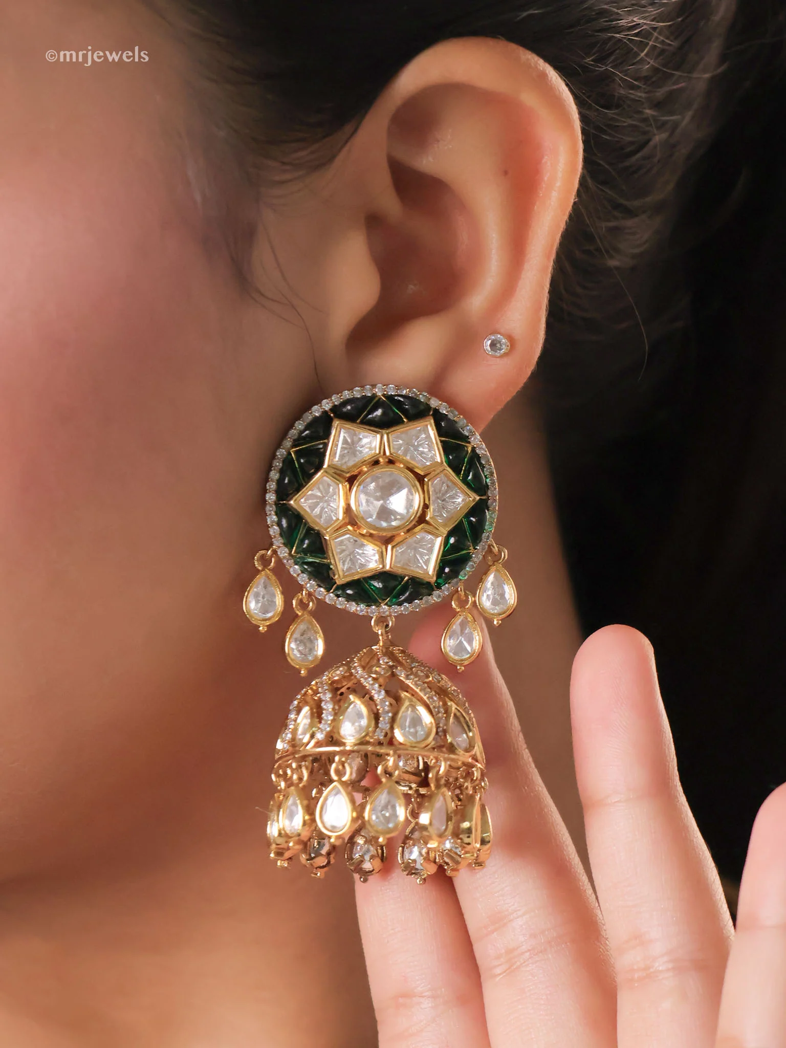 Moissanite Statement Hasli - Image 3