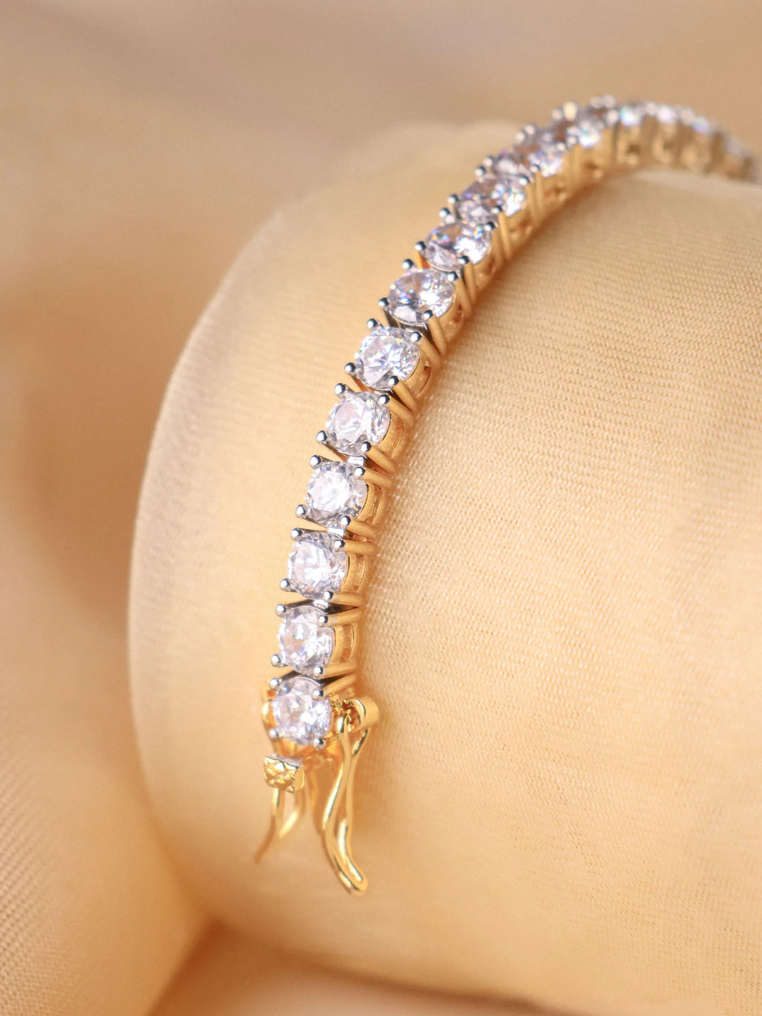 Moissanite Tennis Bracelet - Image 2