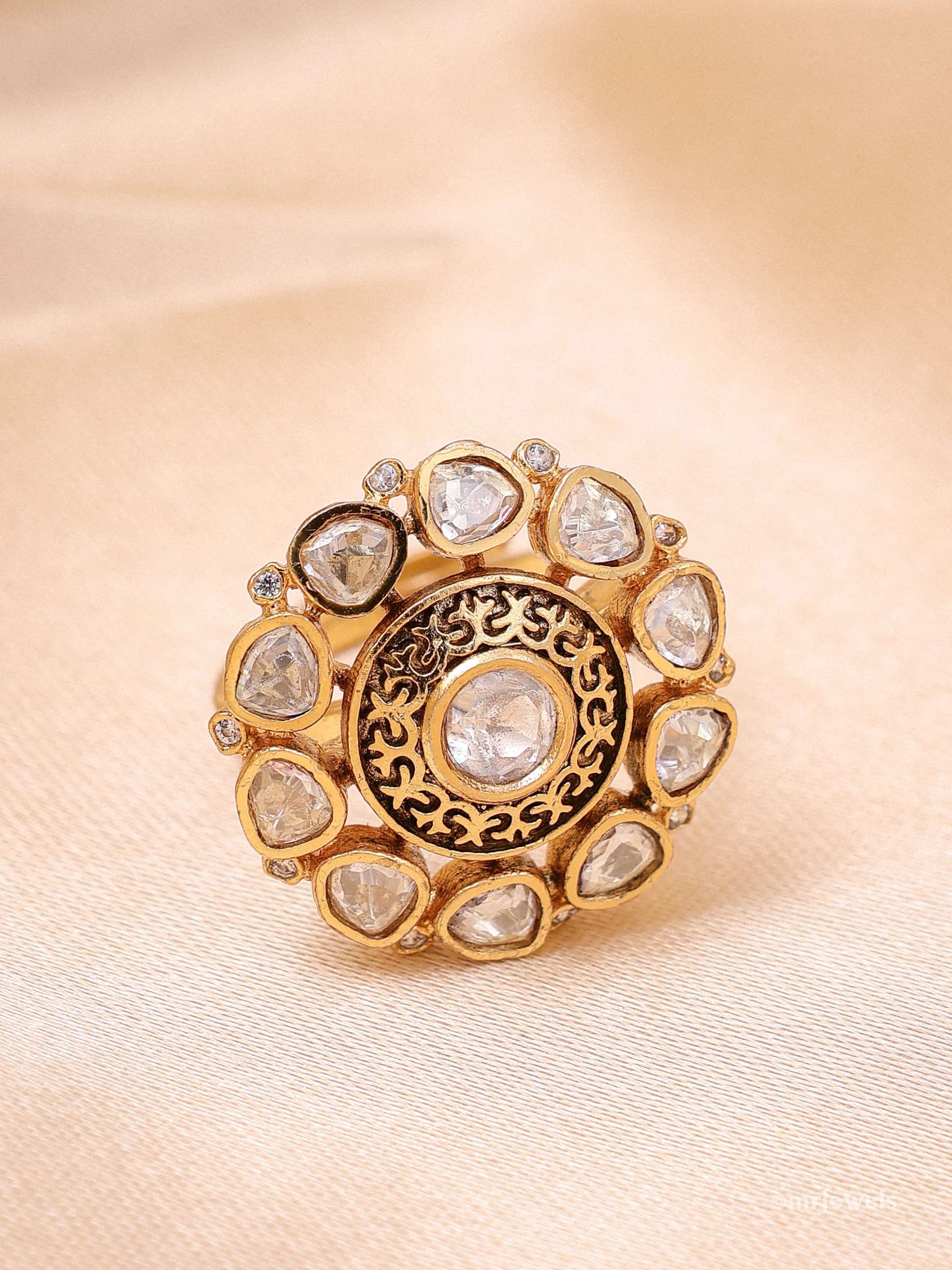 Naaz Polki Ring - Image 2