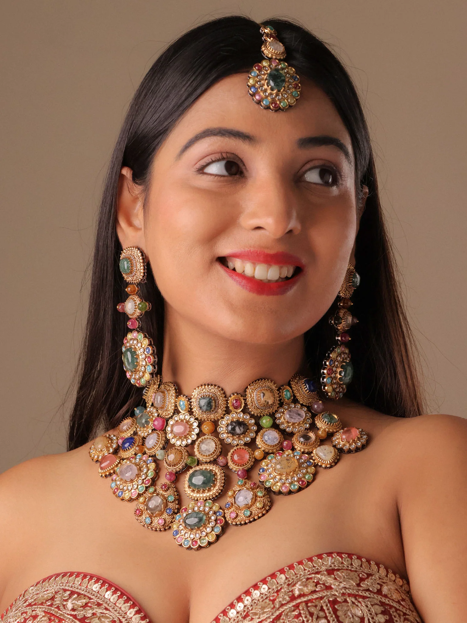 Navrasa Heirloom Couture Choker Set