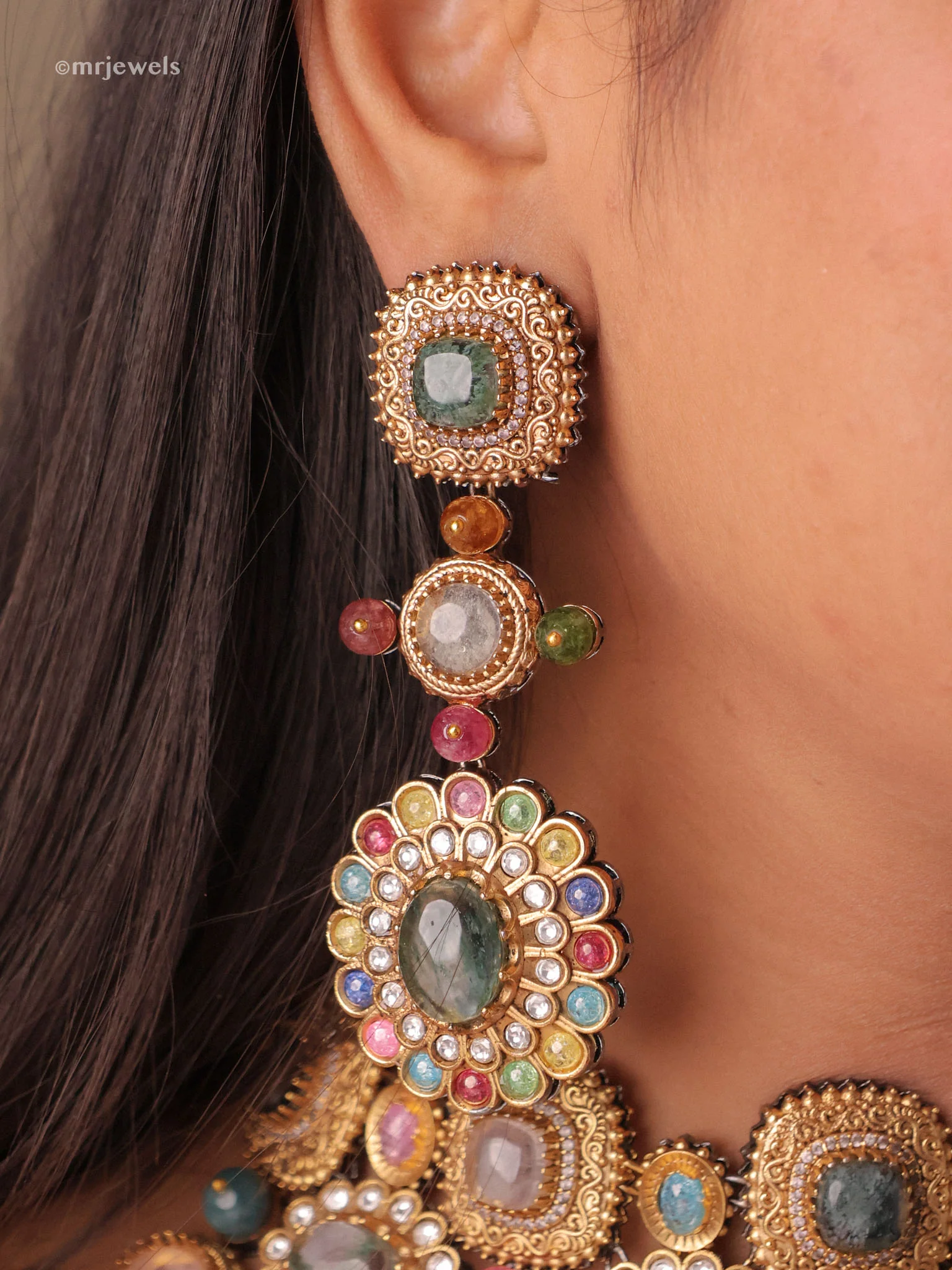 Navrasa Heirloom Couture Choker Set - Image 3