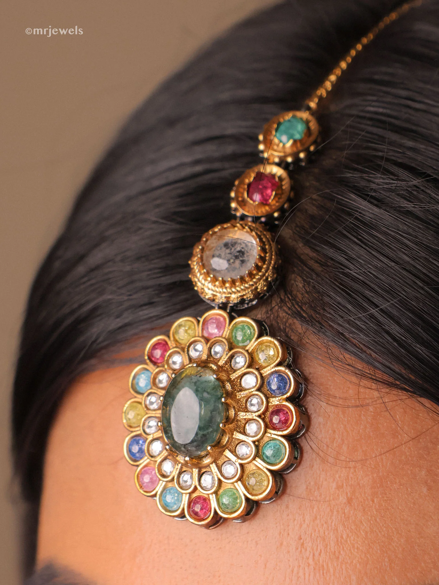 Navrasa Heirloom Couture Choker Set - Image 4