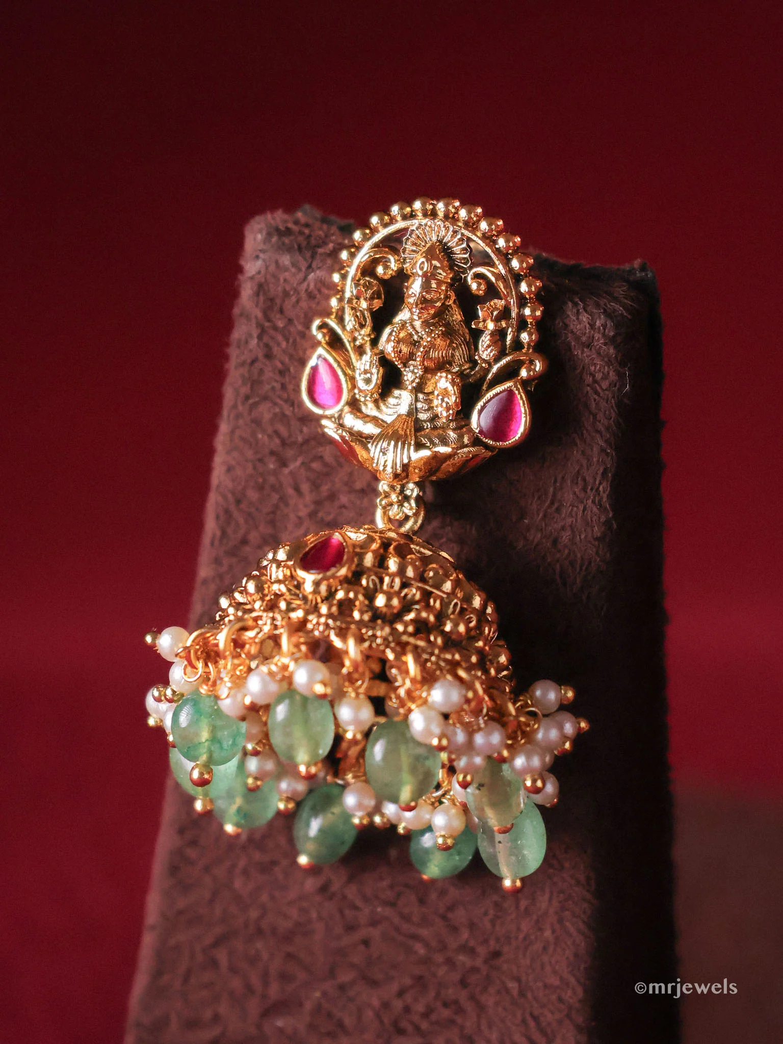 Nitya Lakshmi Temple Bead Set - Image 3