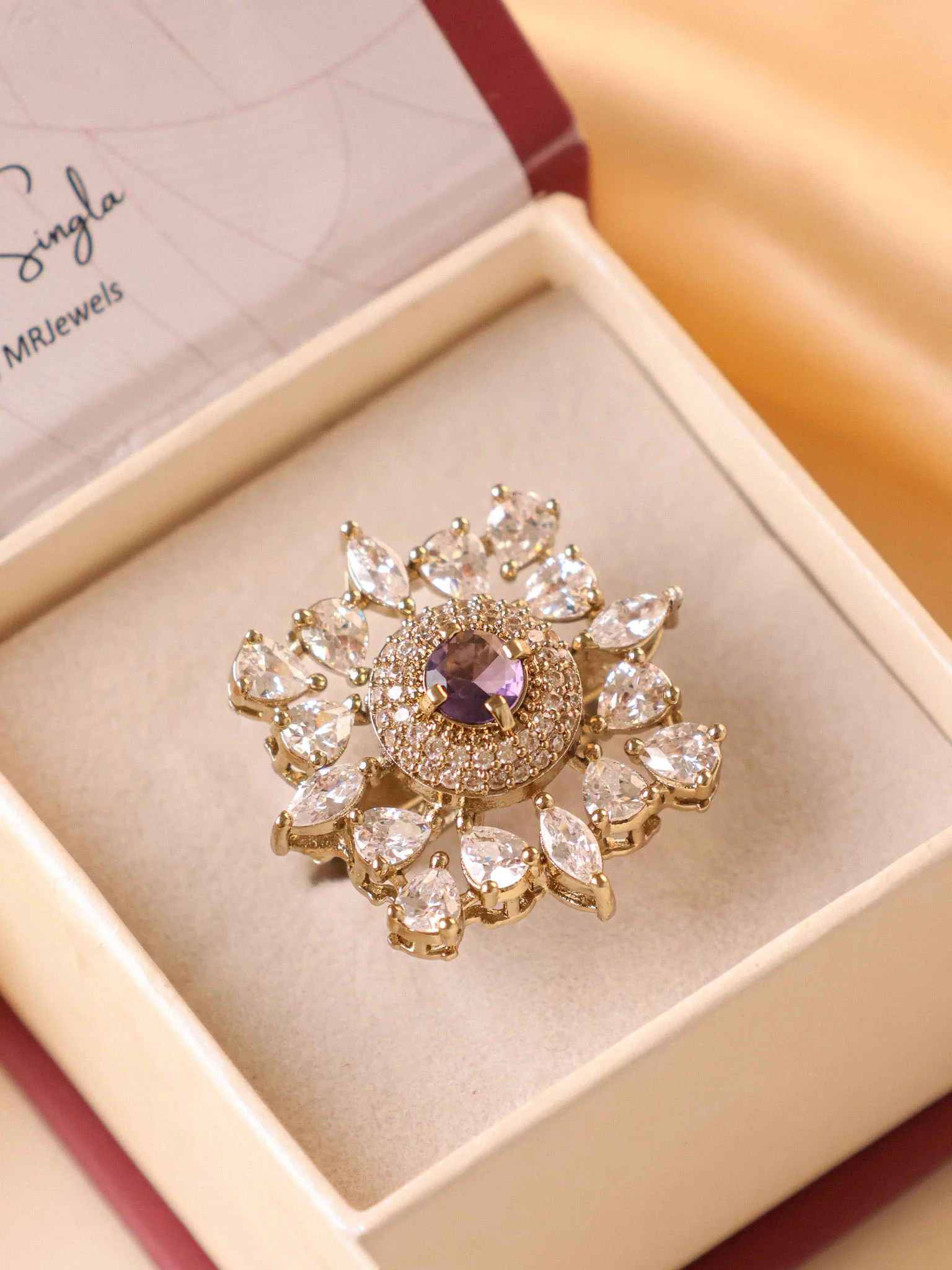 Noor Cocktail Ring