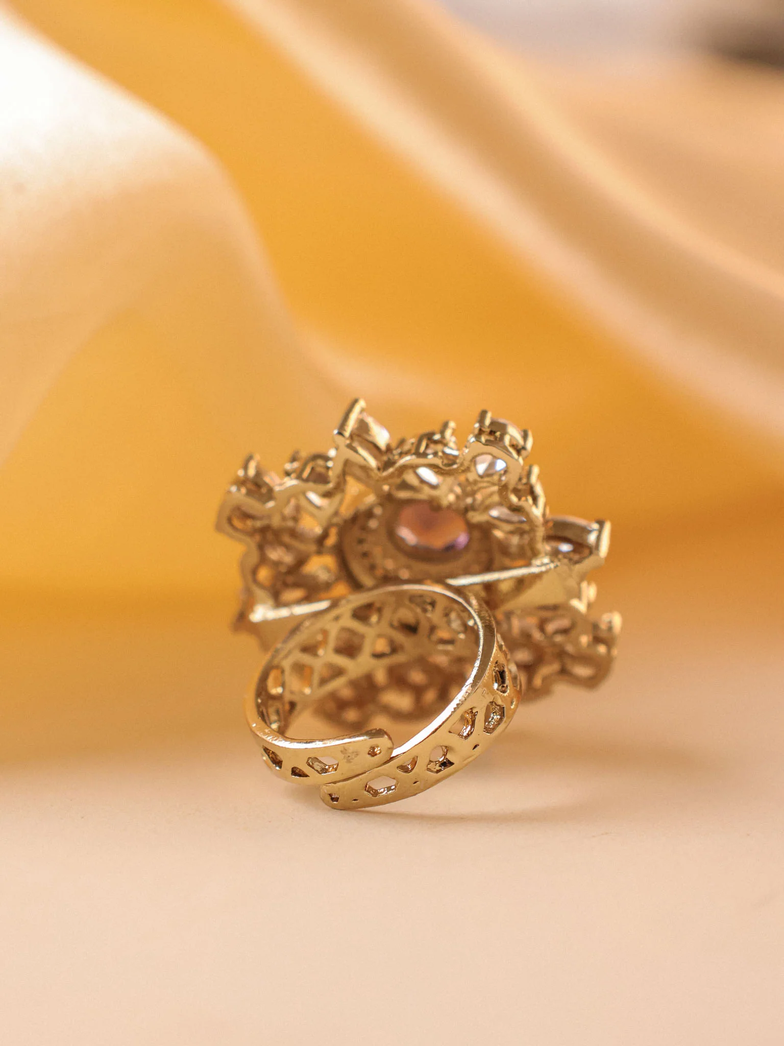 Noor Cocktail Ring - Image 3