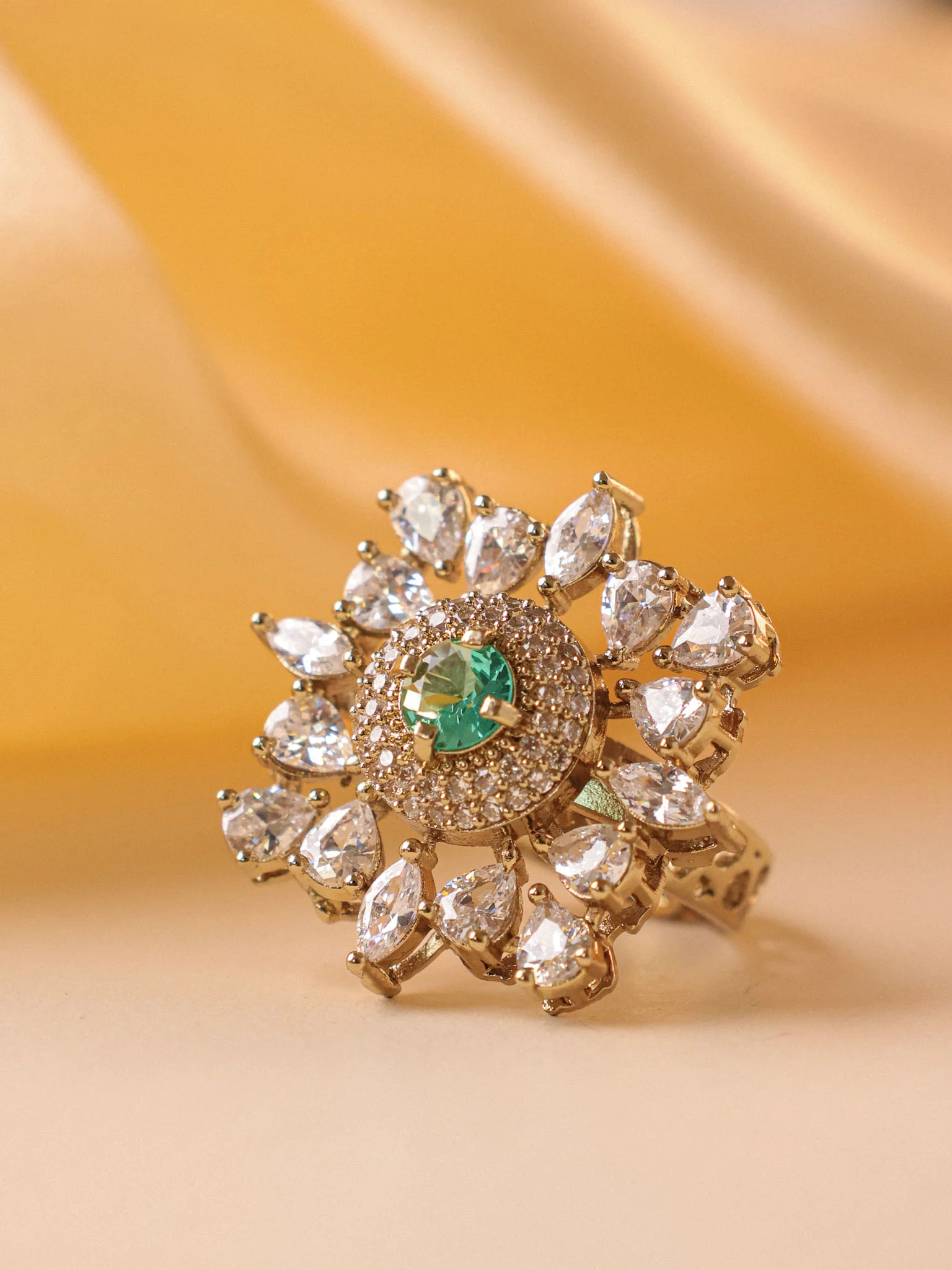 Noor Cocktail Ring - Image 9