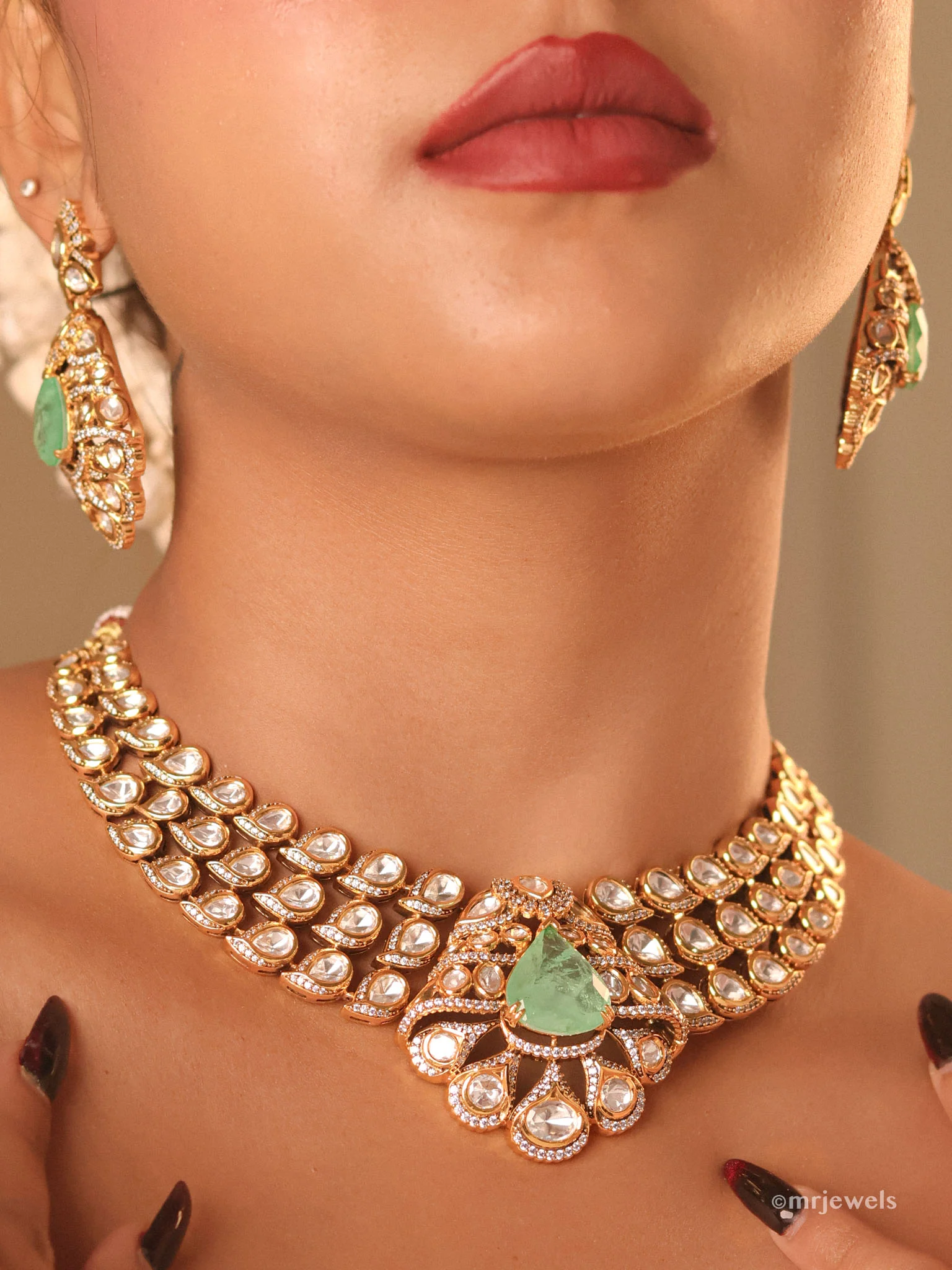 Noor-E-Hayat Necklace Set - Image 4