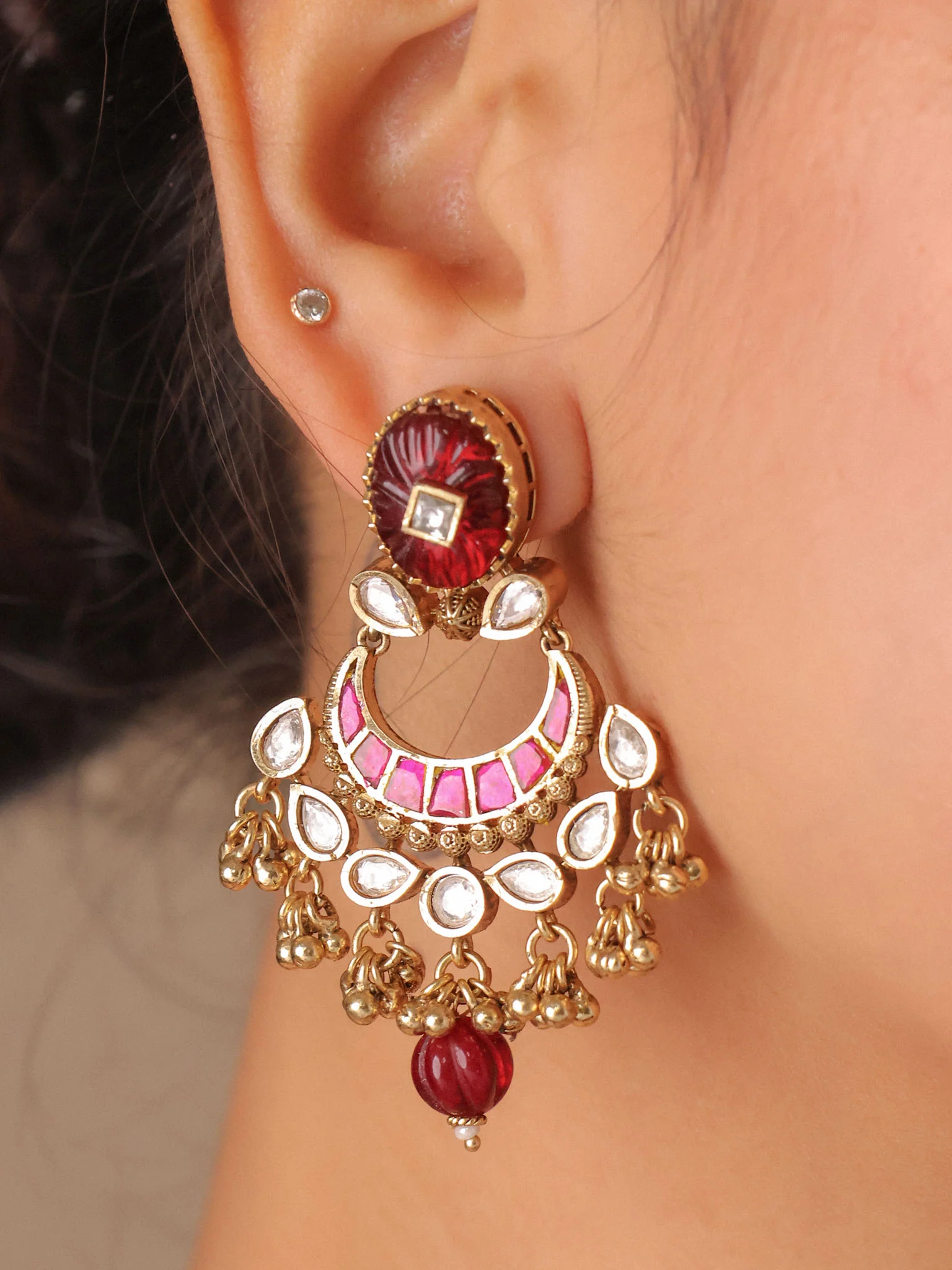 Noor Kundan Choker Heritage Set - Image 3