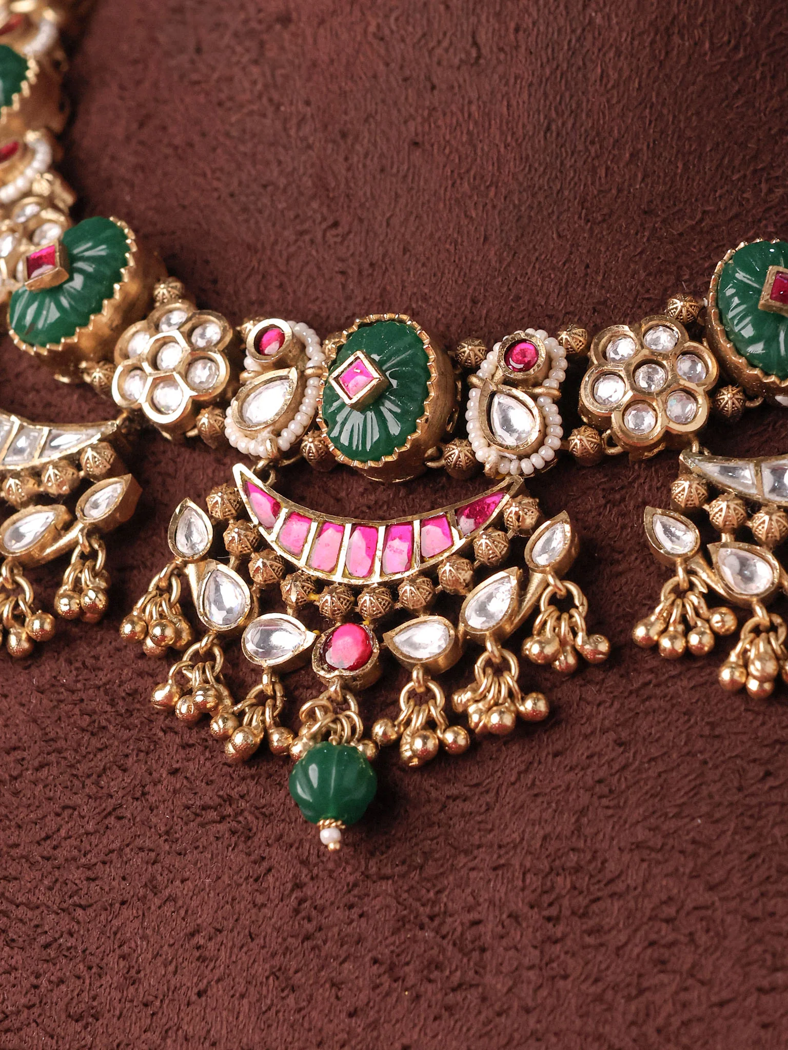 Noor Kundan Choker Heritage Set - Image 5