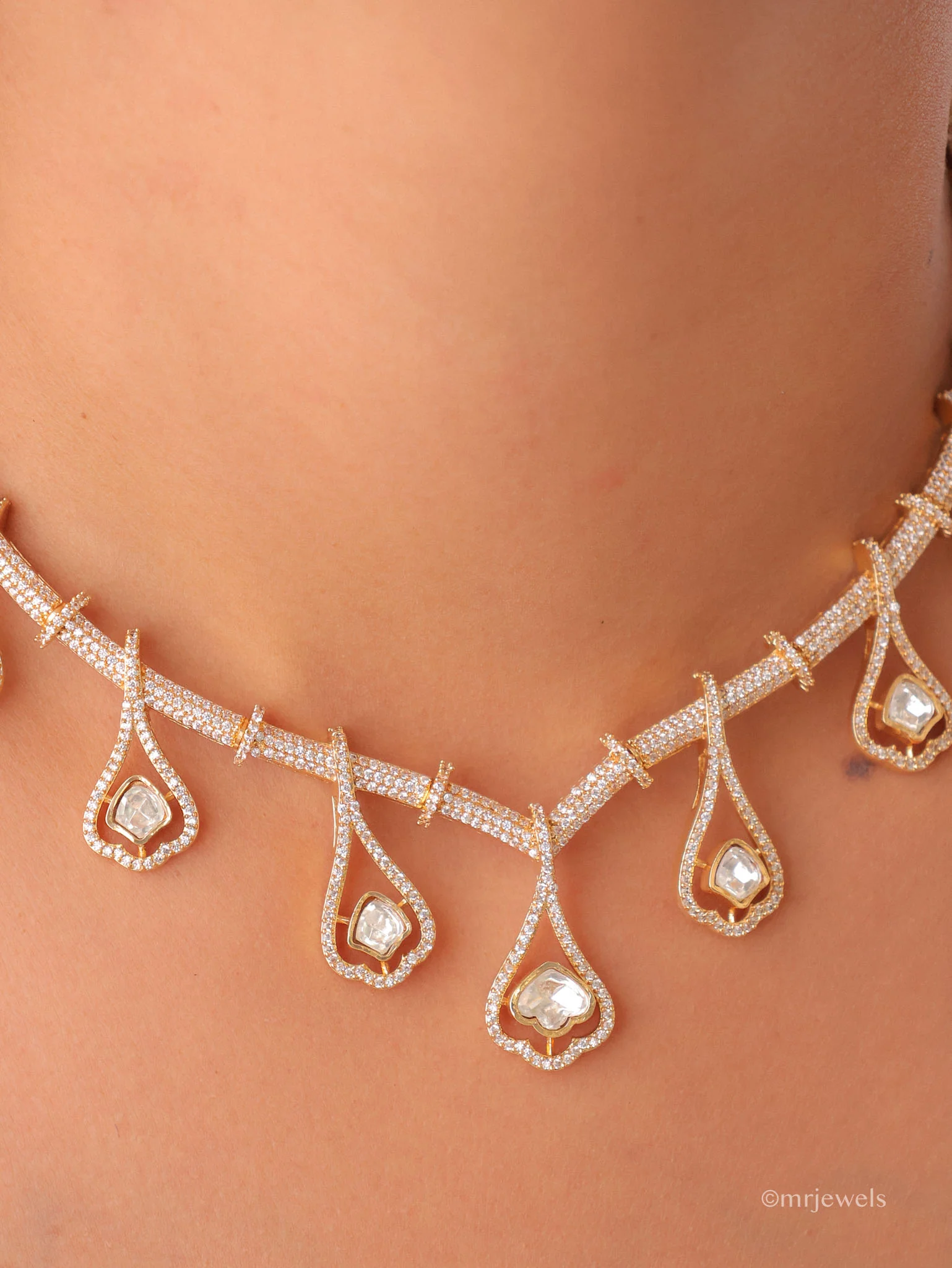 Noor Vine Polki Set - Image 2