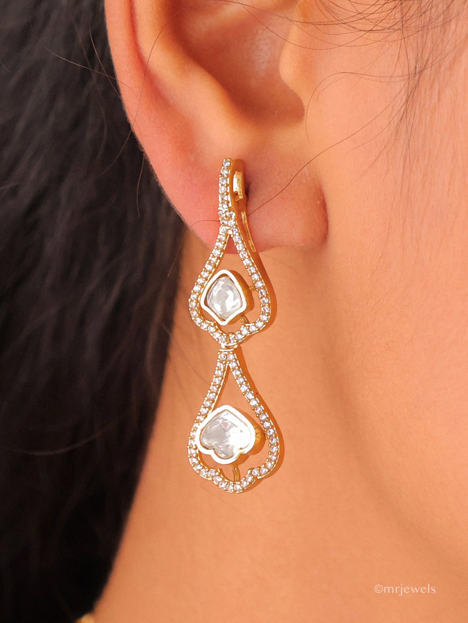 Noor Vine Polki Set - Image 3