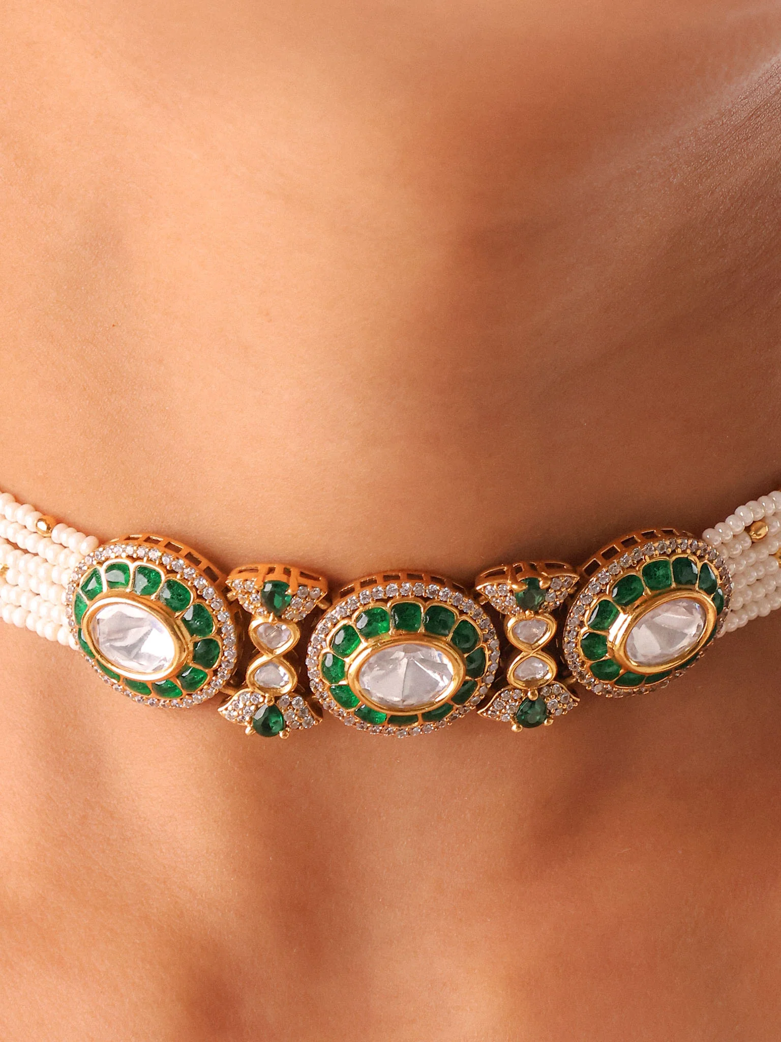 Nooraya Kundan Choker Set - Image 2