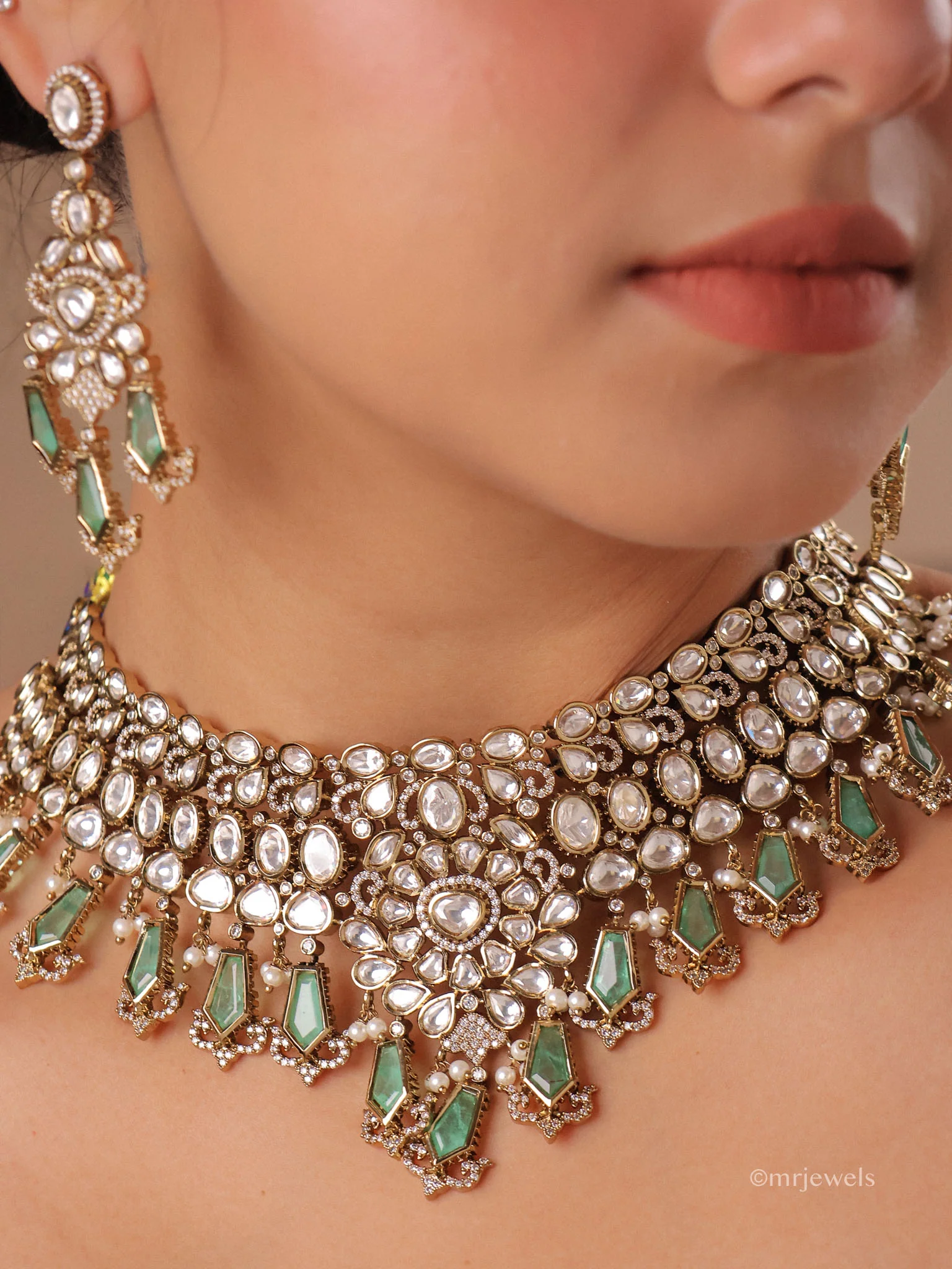 Nooraya Wedding Choker Set - Image 2