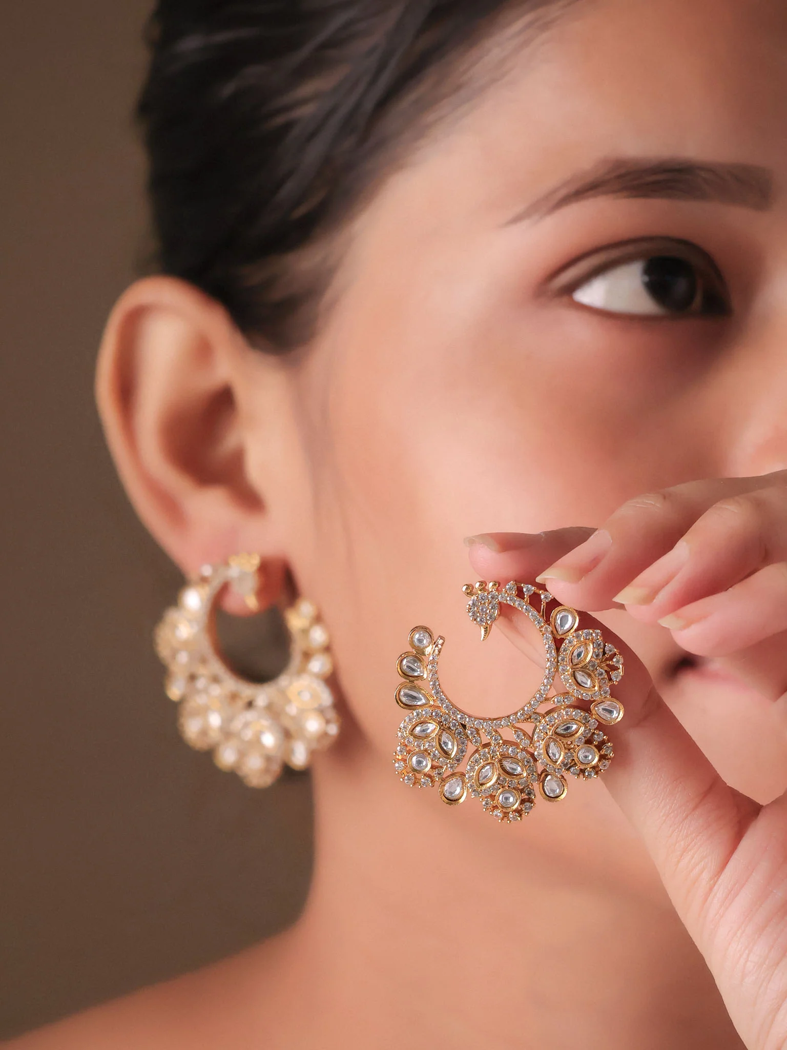 Noorie Chandbali Luxe Earrings