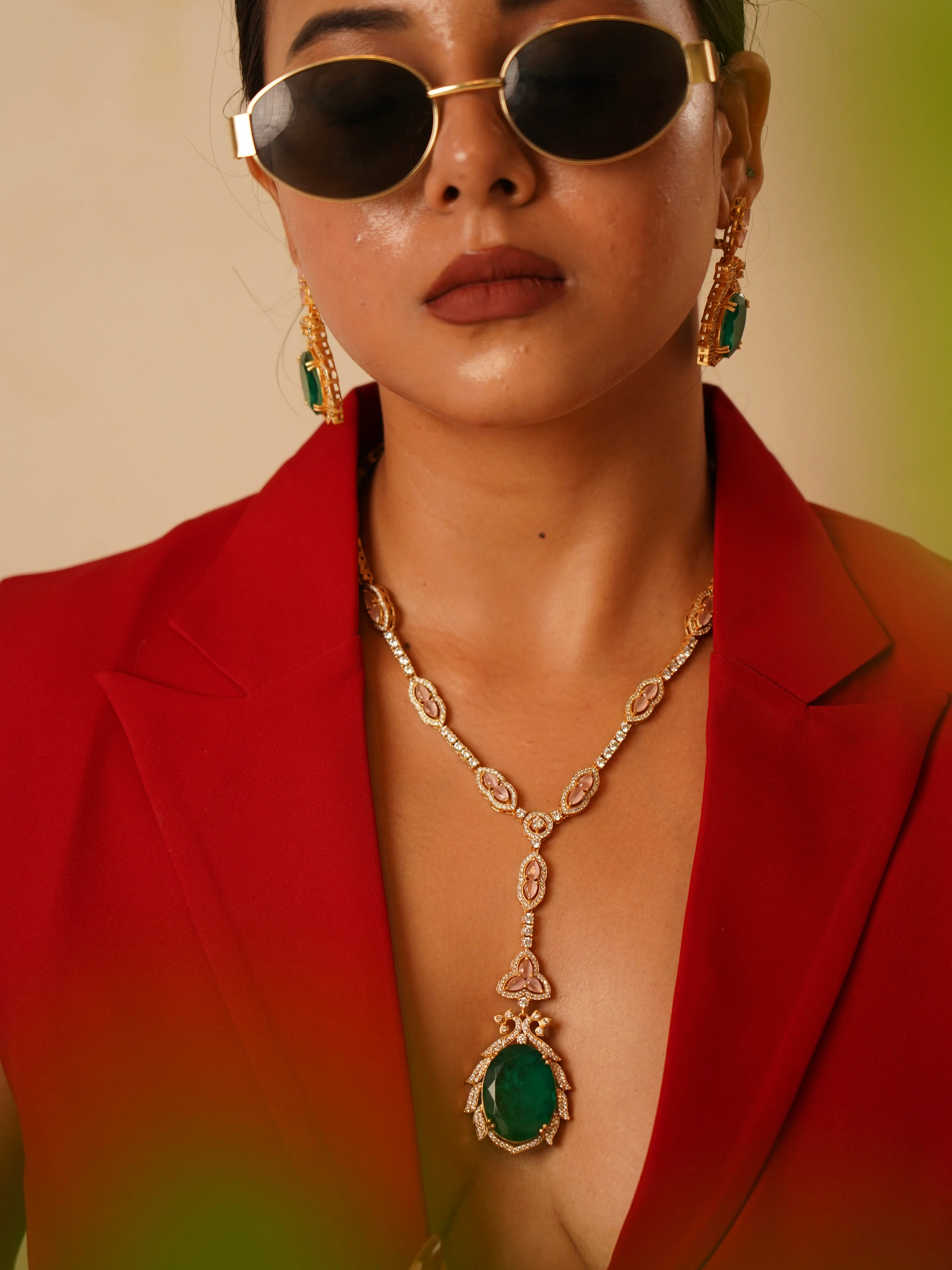Noorie Statement Necklace Set