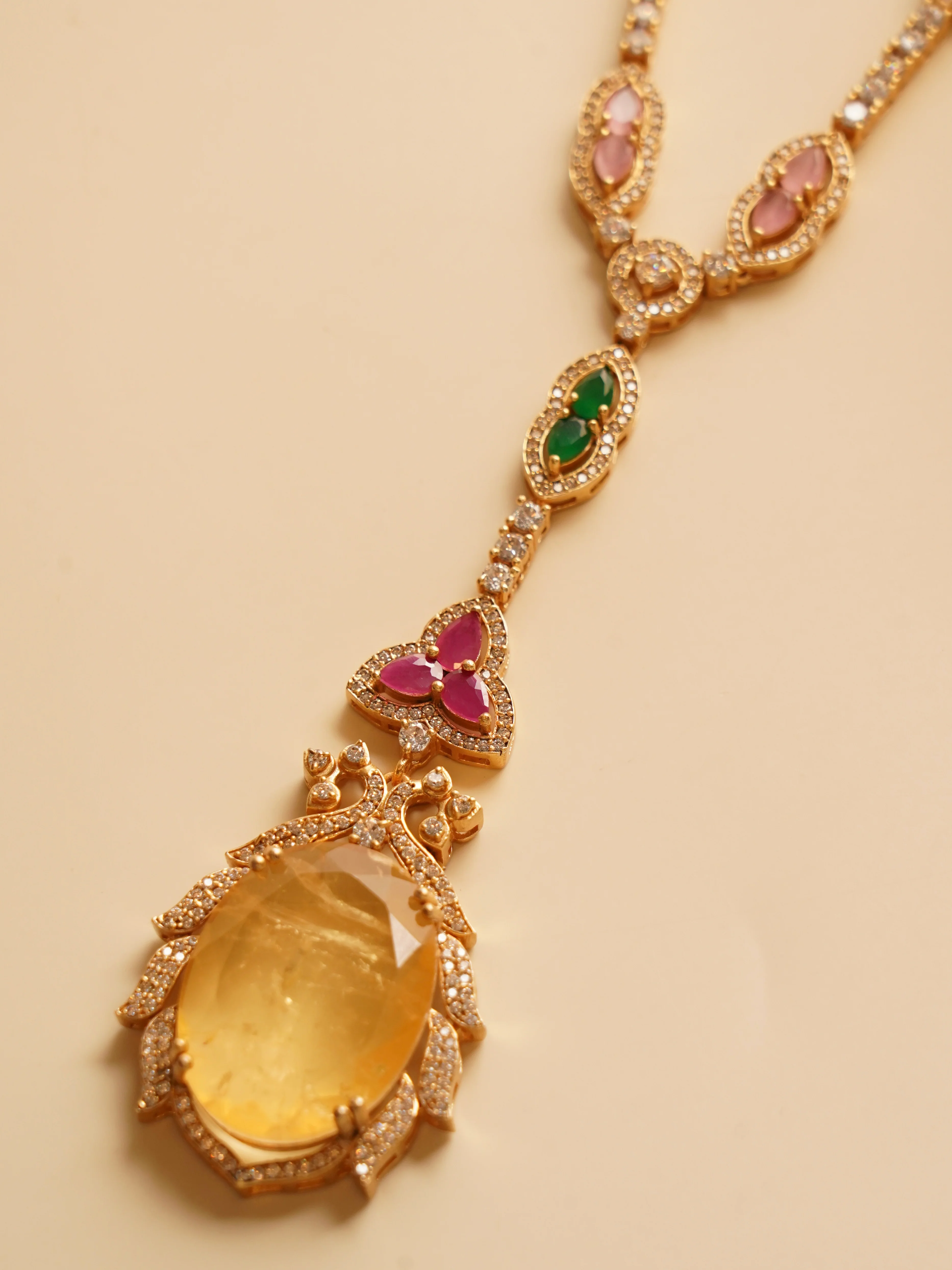 Noorie Statement Necklace Set - Image 7