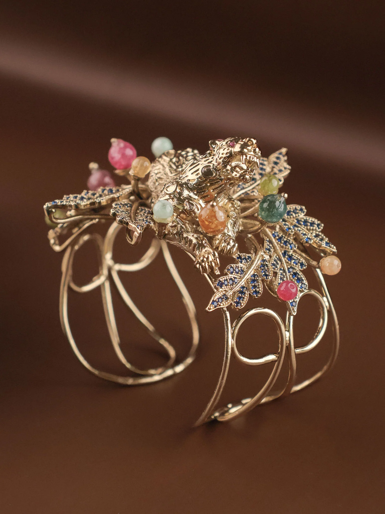 Panther 3D Cuff Bracelet