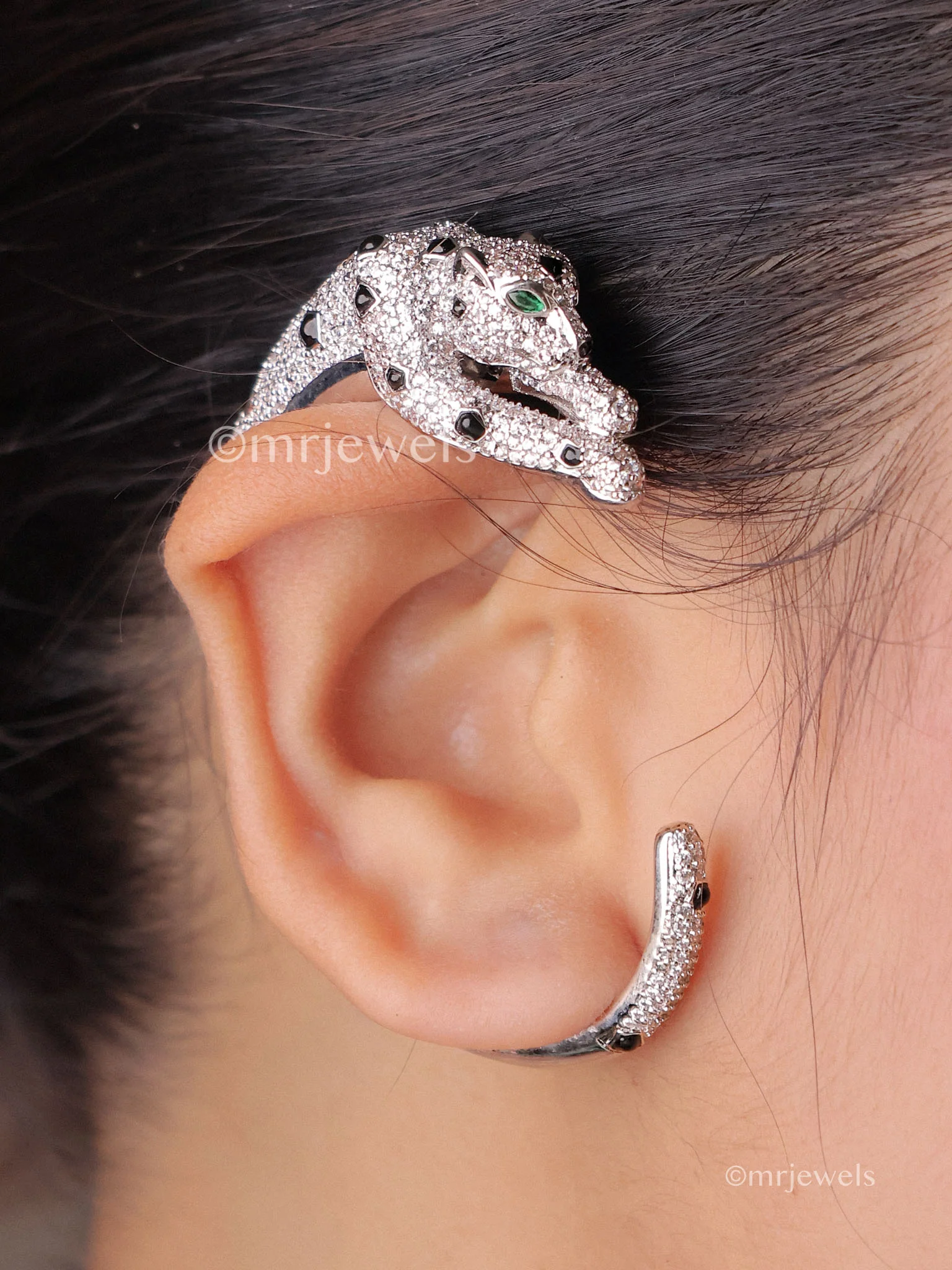 Panther Statement Ear Cuff - Image 2