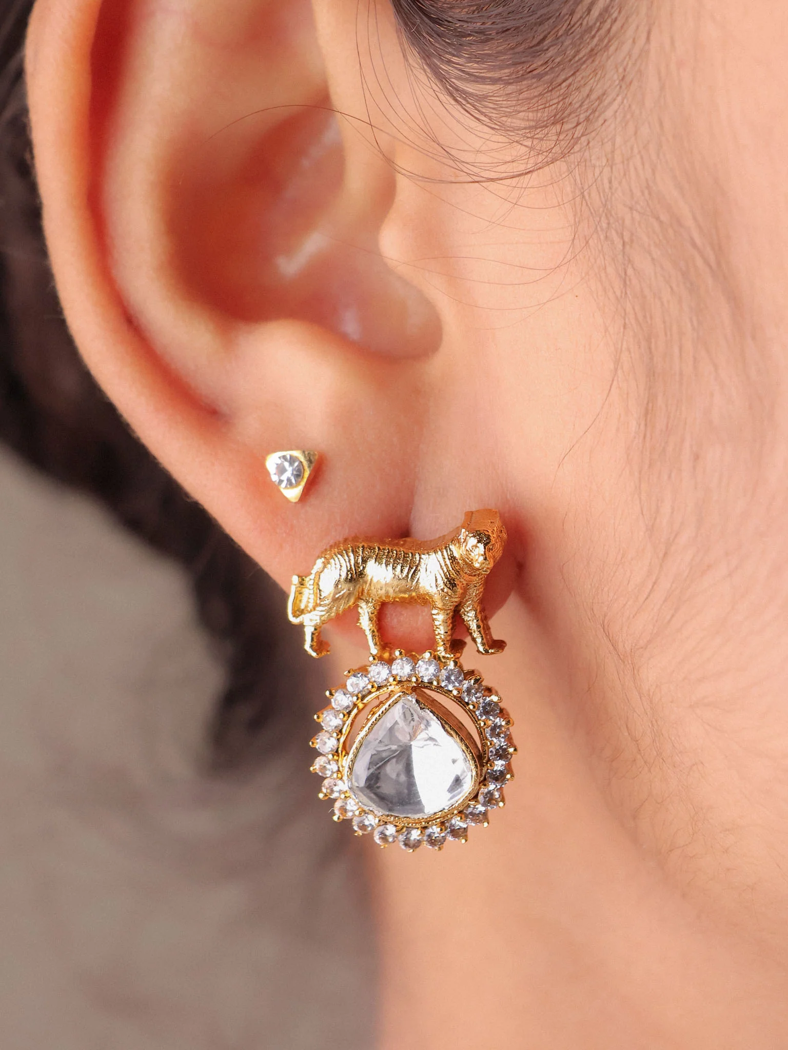Panther Teardrop Earrings - Image 11