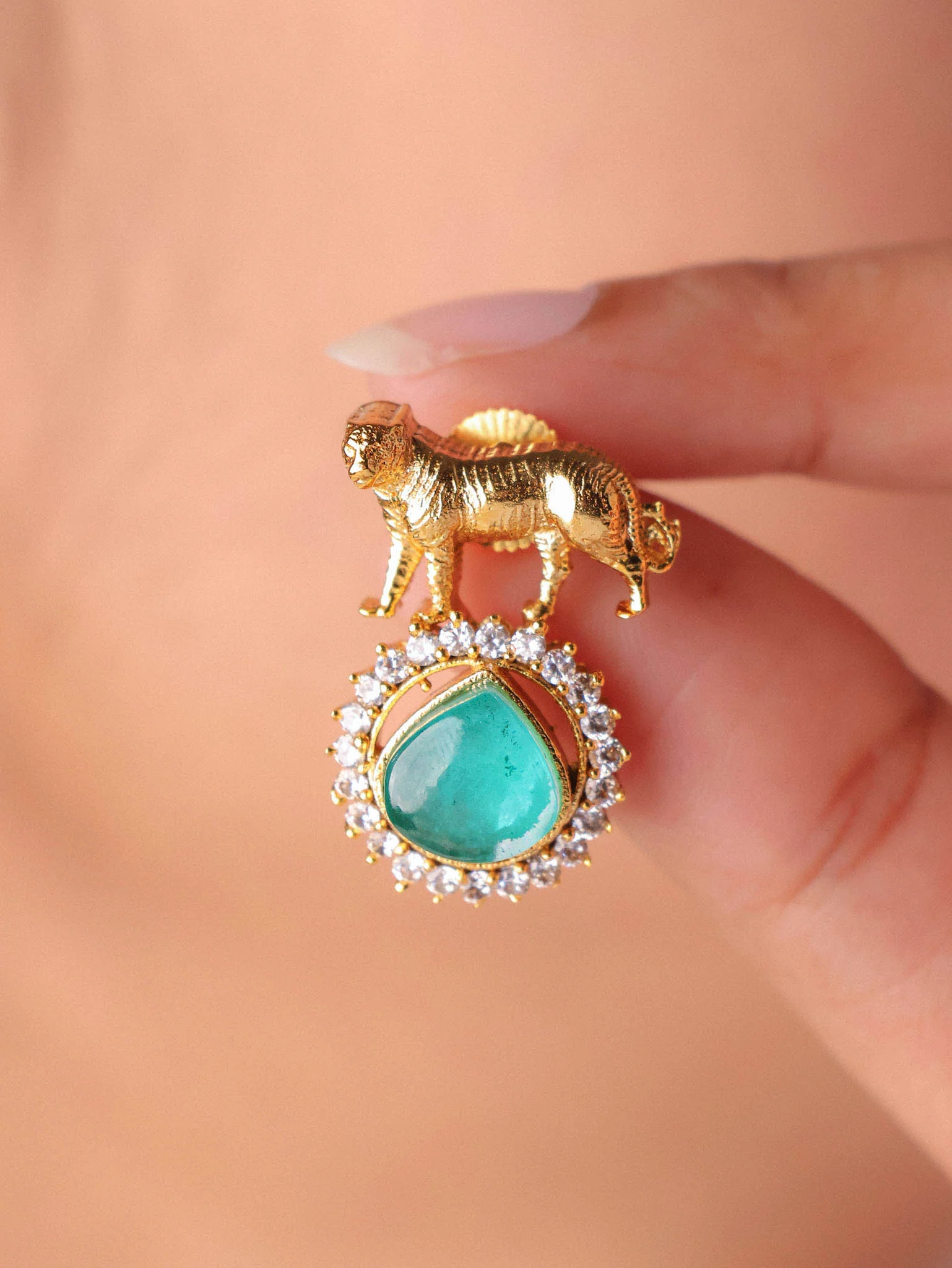 Panther Teardrop Earrings - Image 4