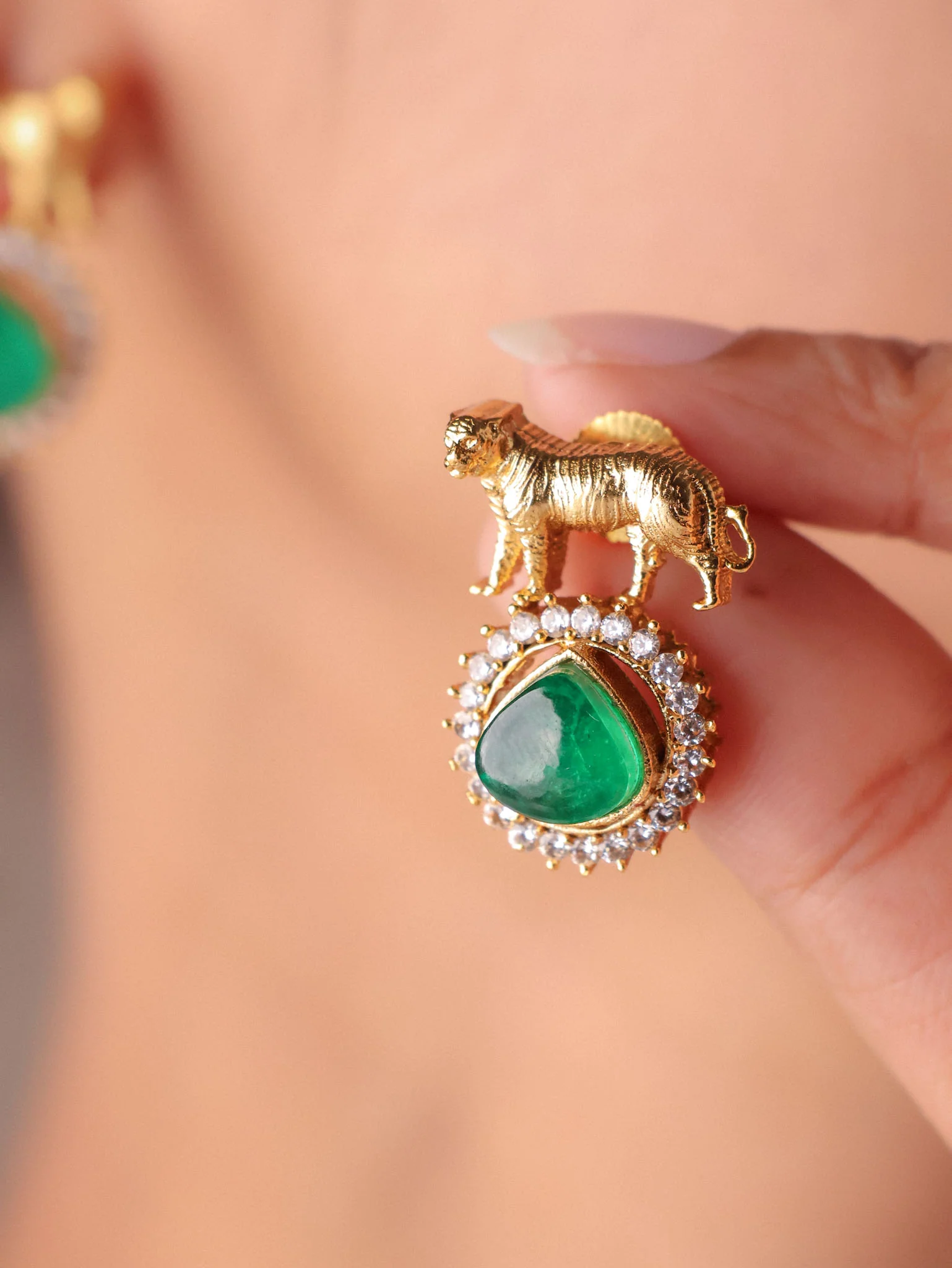 Panther Teardrop Earrings - Image 9