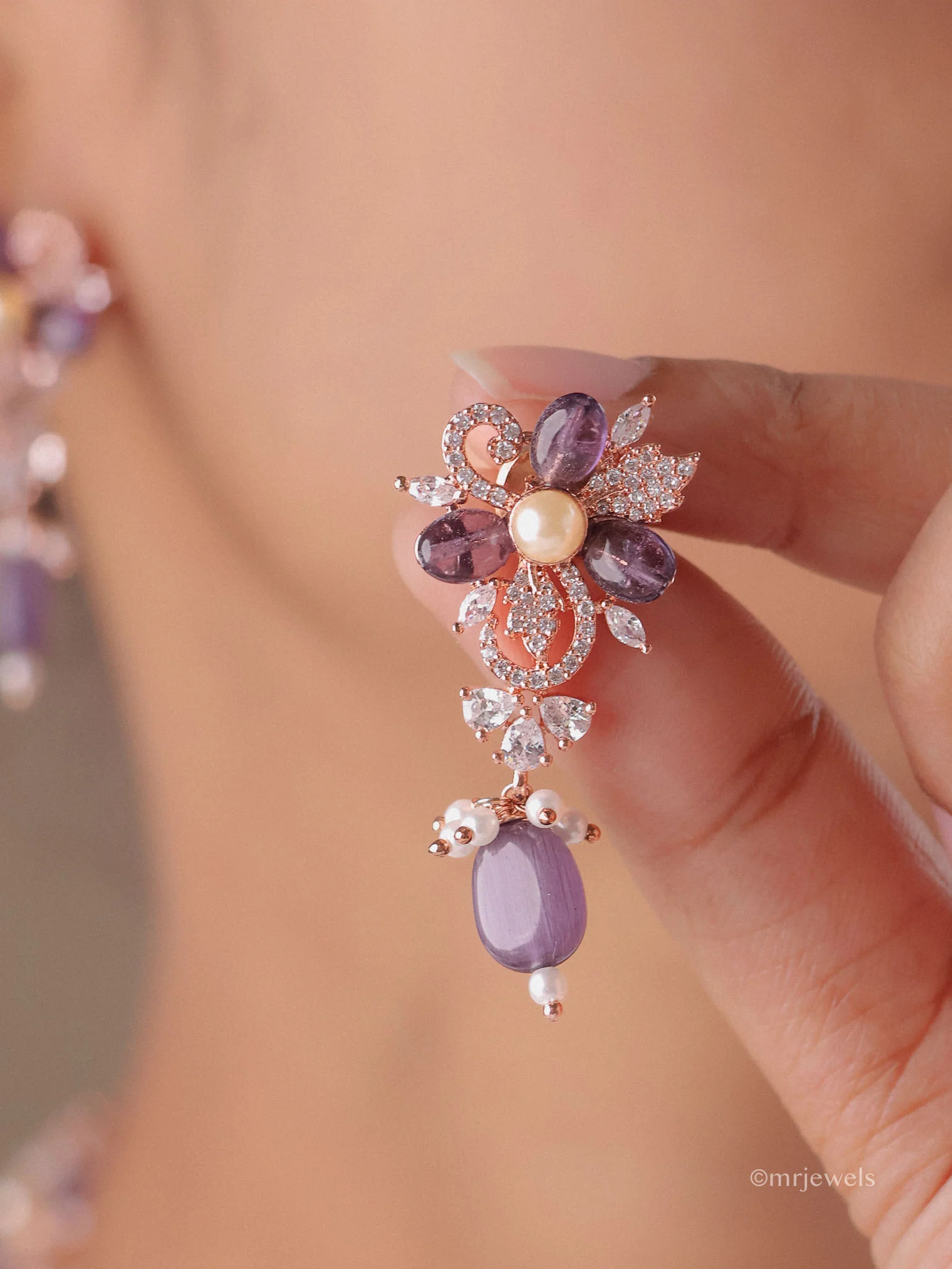 Pastel Blossom Necklace Set - Image 16