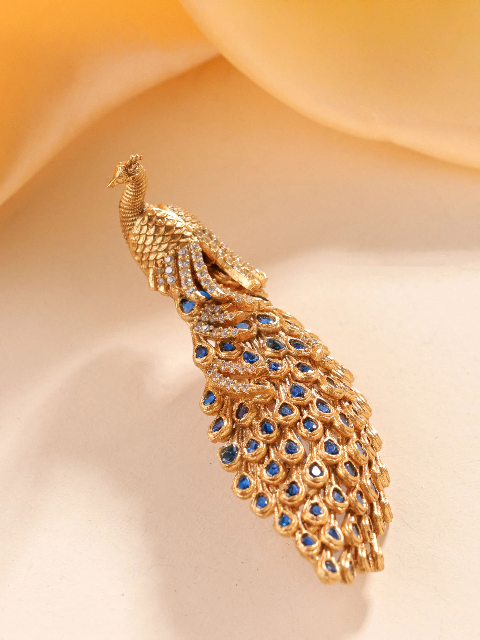 Peacock brooch - Image 3