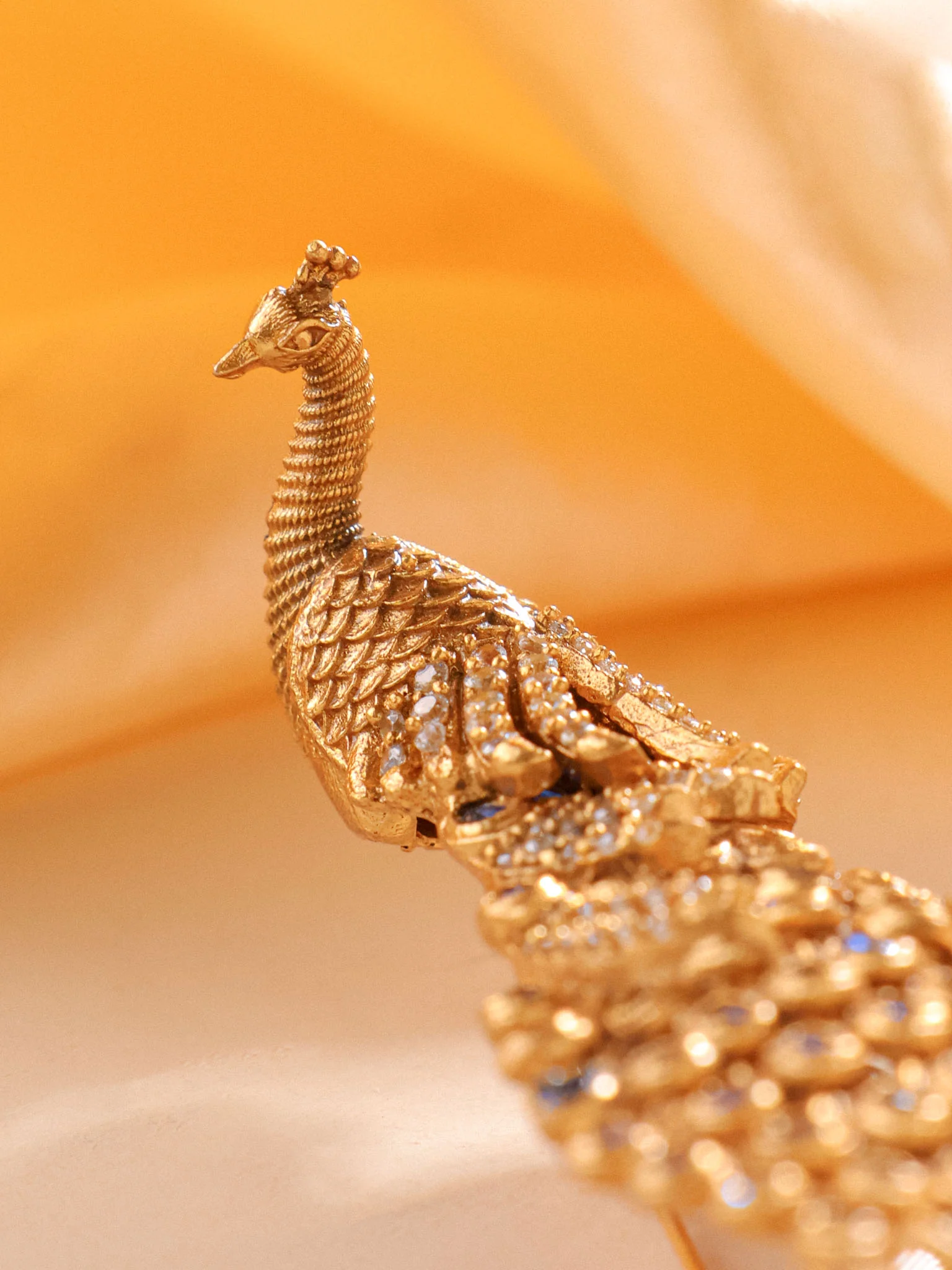 Peacock brooch - Image 4