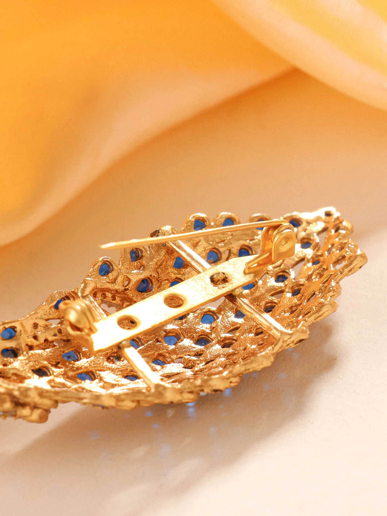 Peacock brooch - Image 5