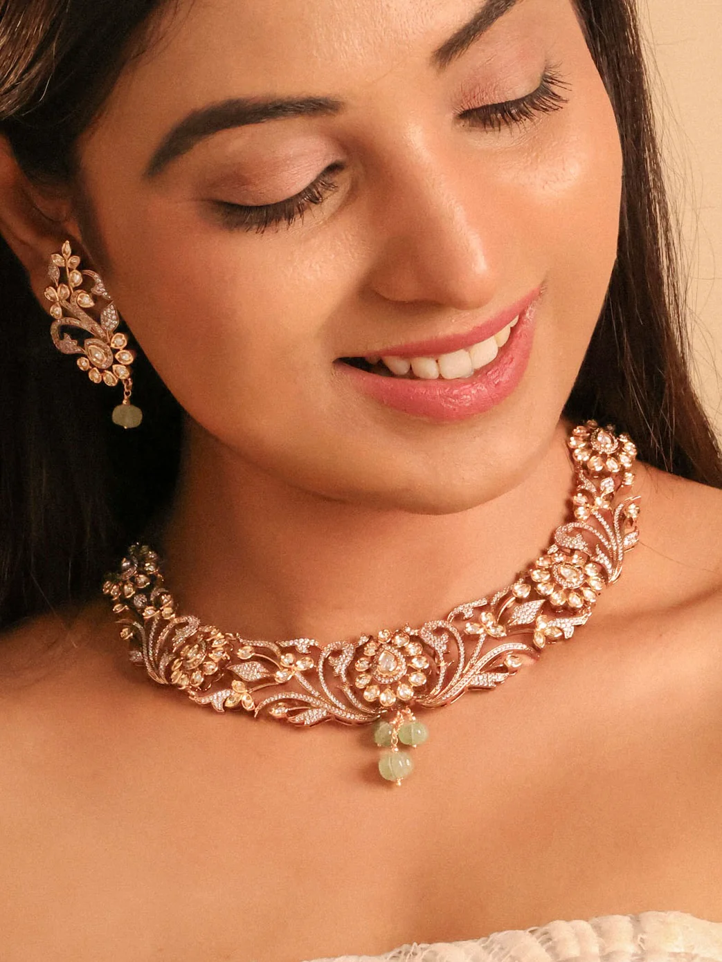 Polki Statement Diamond Choker Set