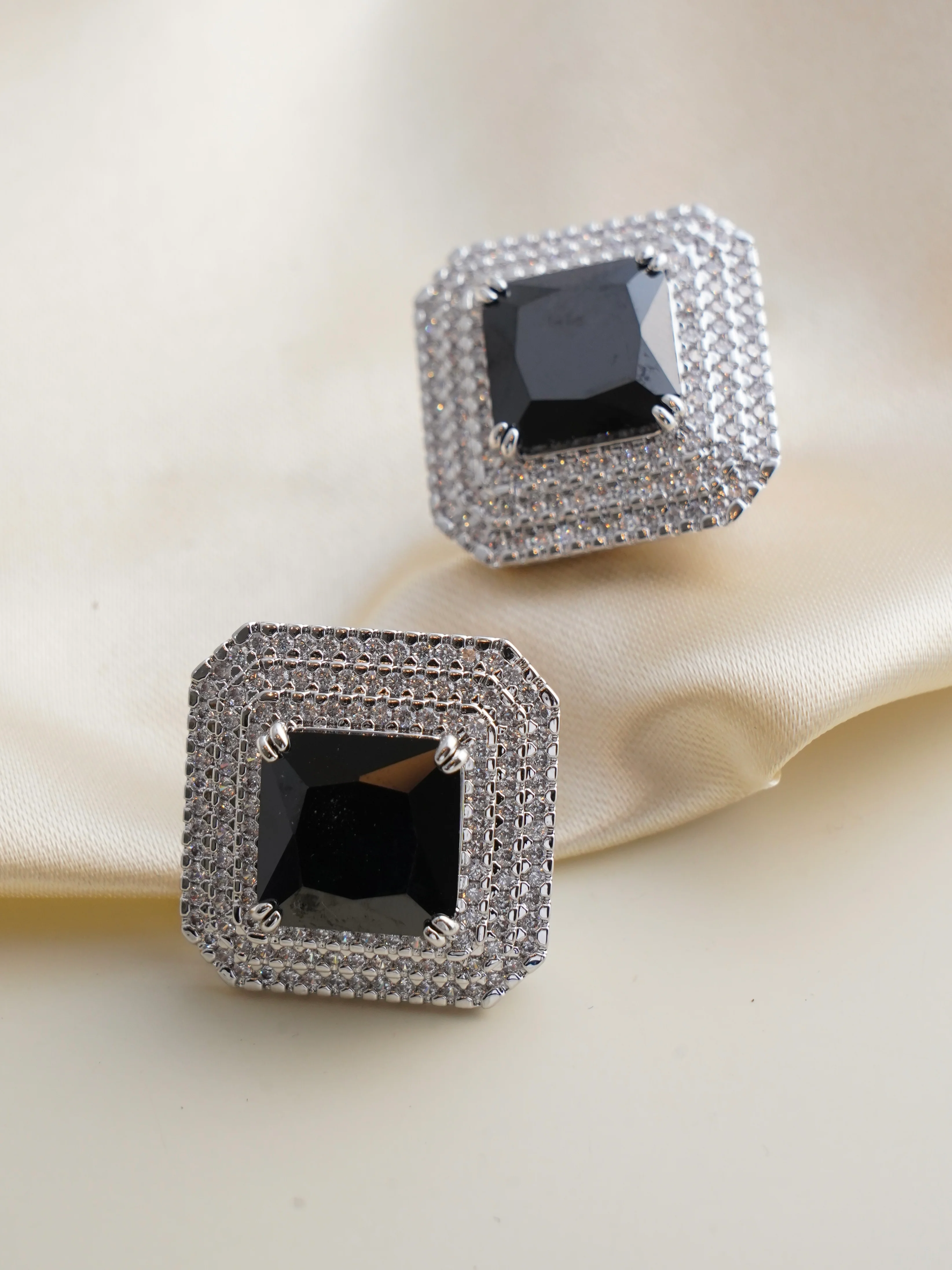 Radiance Studs – Statement Sparkle