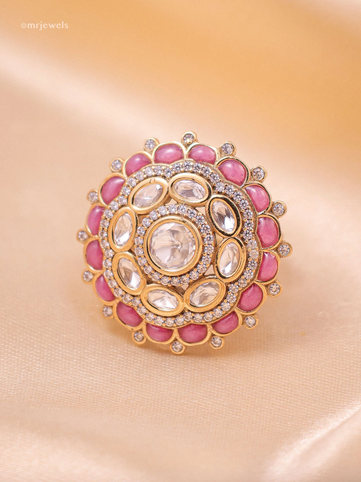 Riwaayat Polki Ring (Adjustable) - Image 2