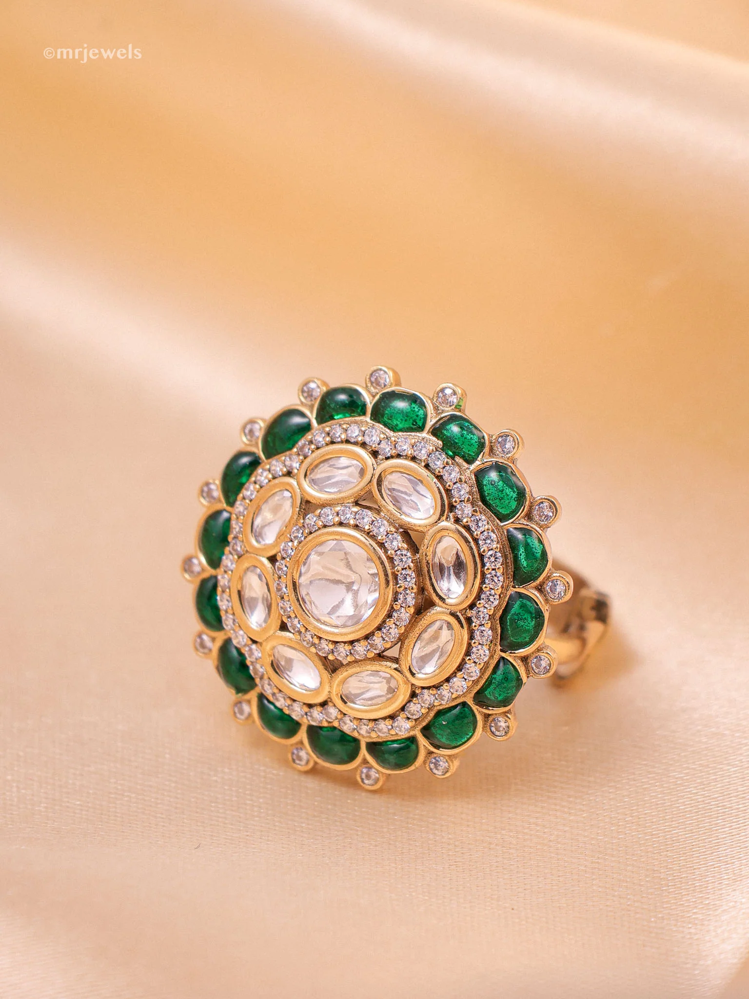 Riwaayat Polki Ring (Adjustable) - Image 4