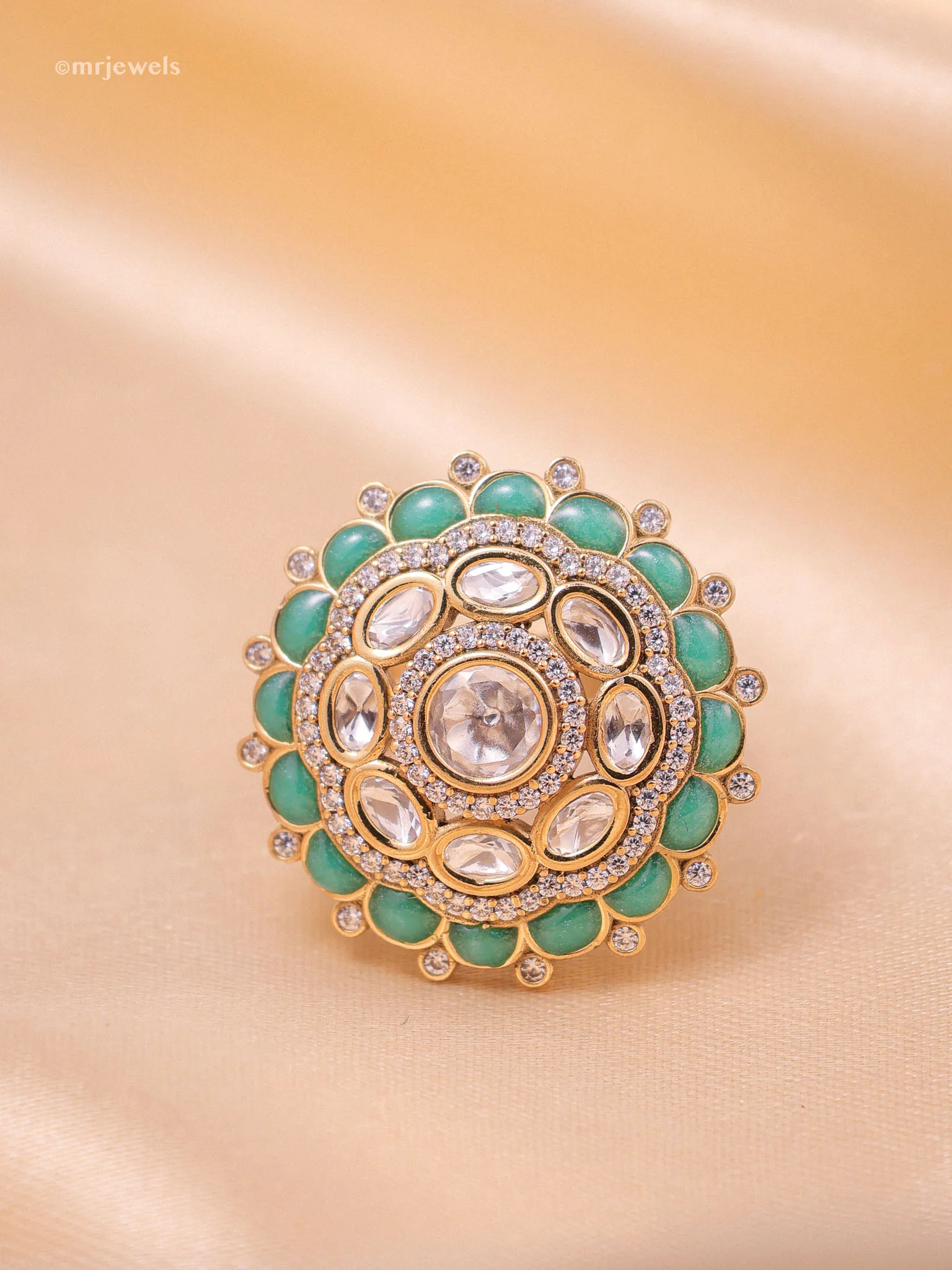 Riwaayat Polki Ring (Adjustable) - Image 8