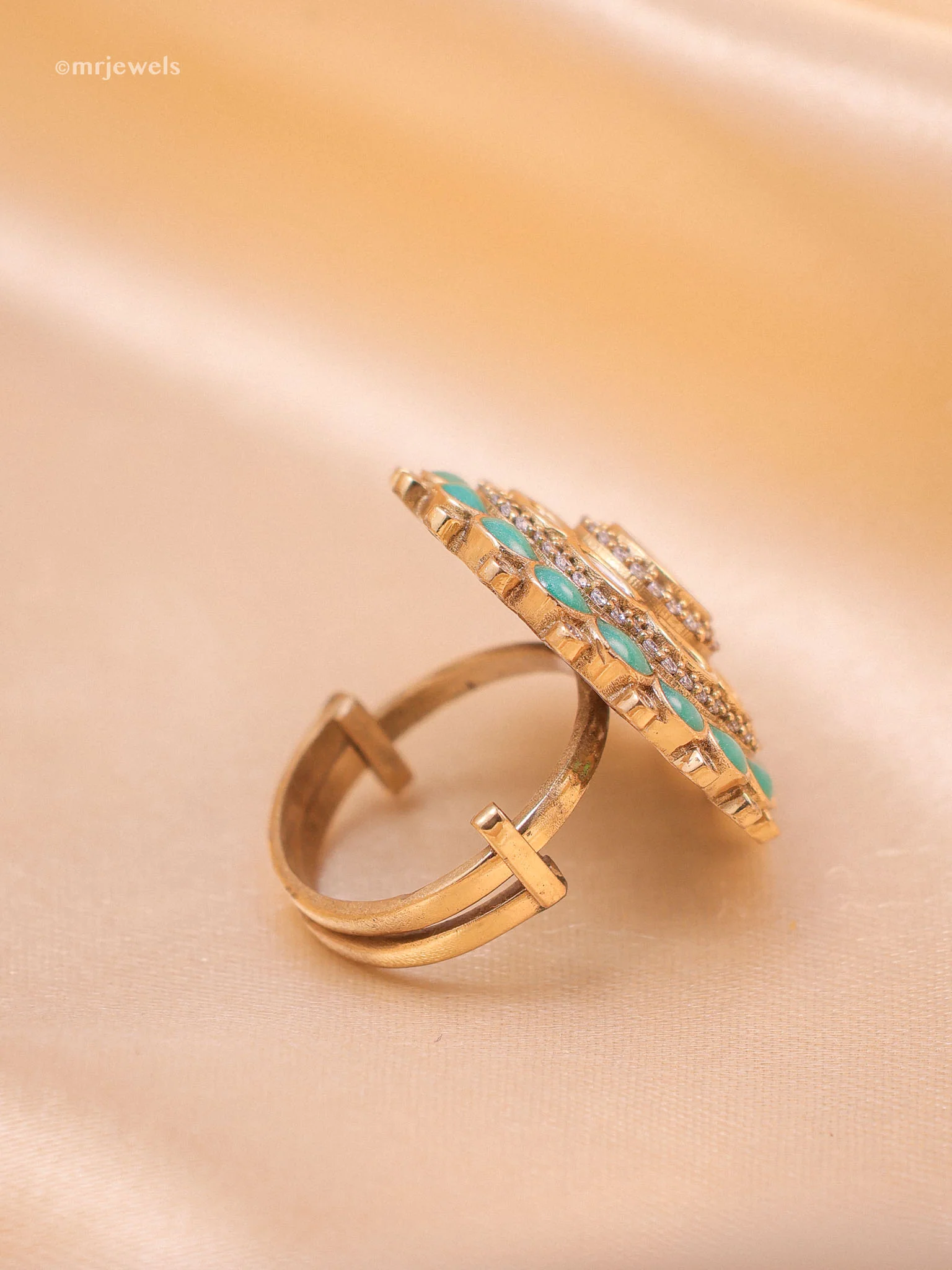 Riwaayat Polki Ring (Adjustable) - Image 9