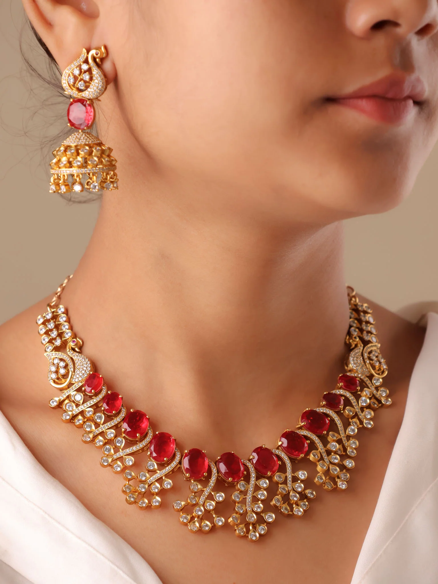 Riyasat Heritage Necklace Set - Image 3